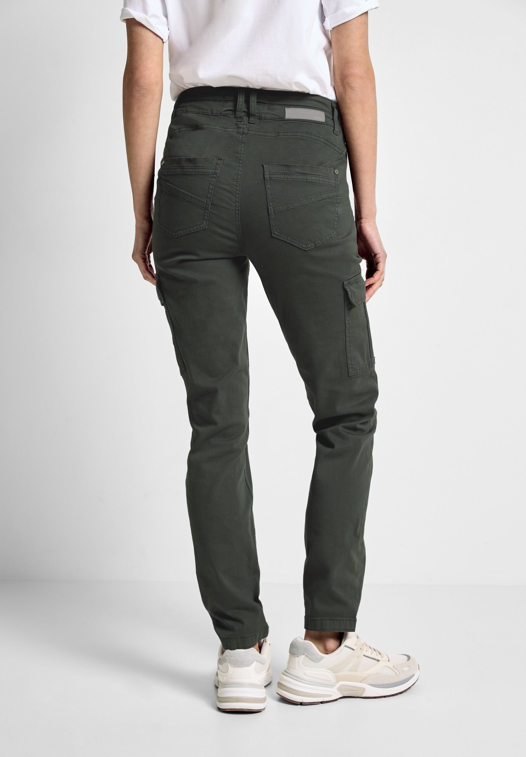 Cecil Cargobroek Stijl Toronto in slim fit en met elastaan
