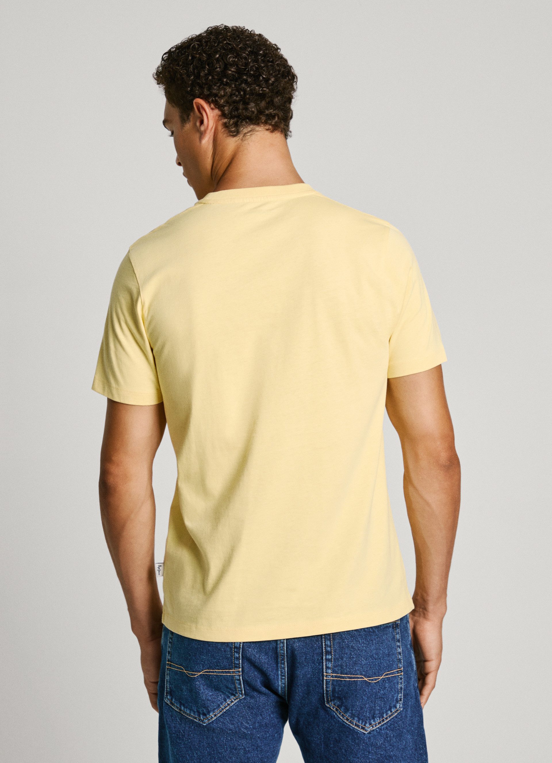 Pepe Jeans T-shirt Abel met logoprint op borsthoogte