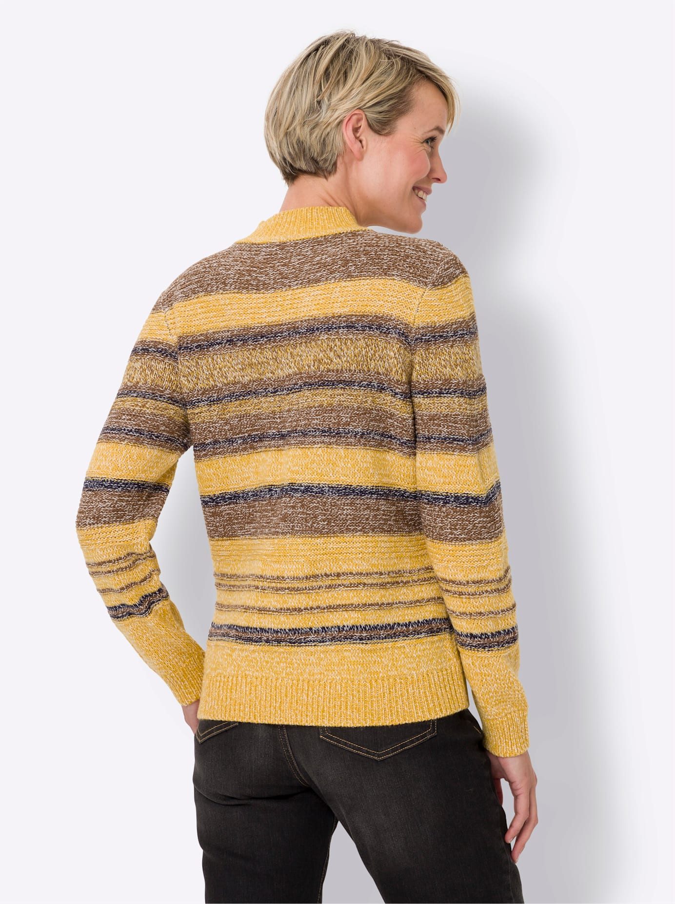 Classic Basics Trui met staande kraag Trui met lange mouwen