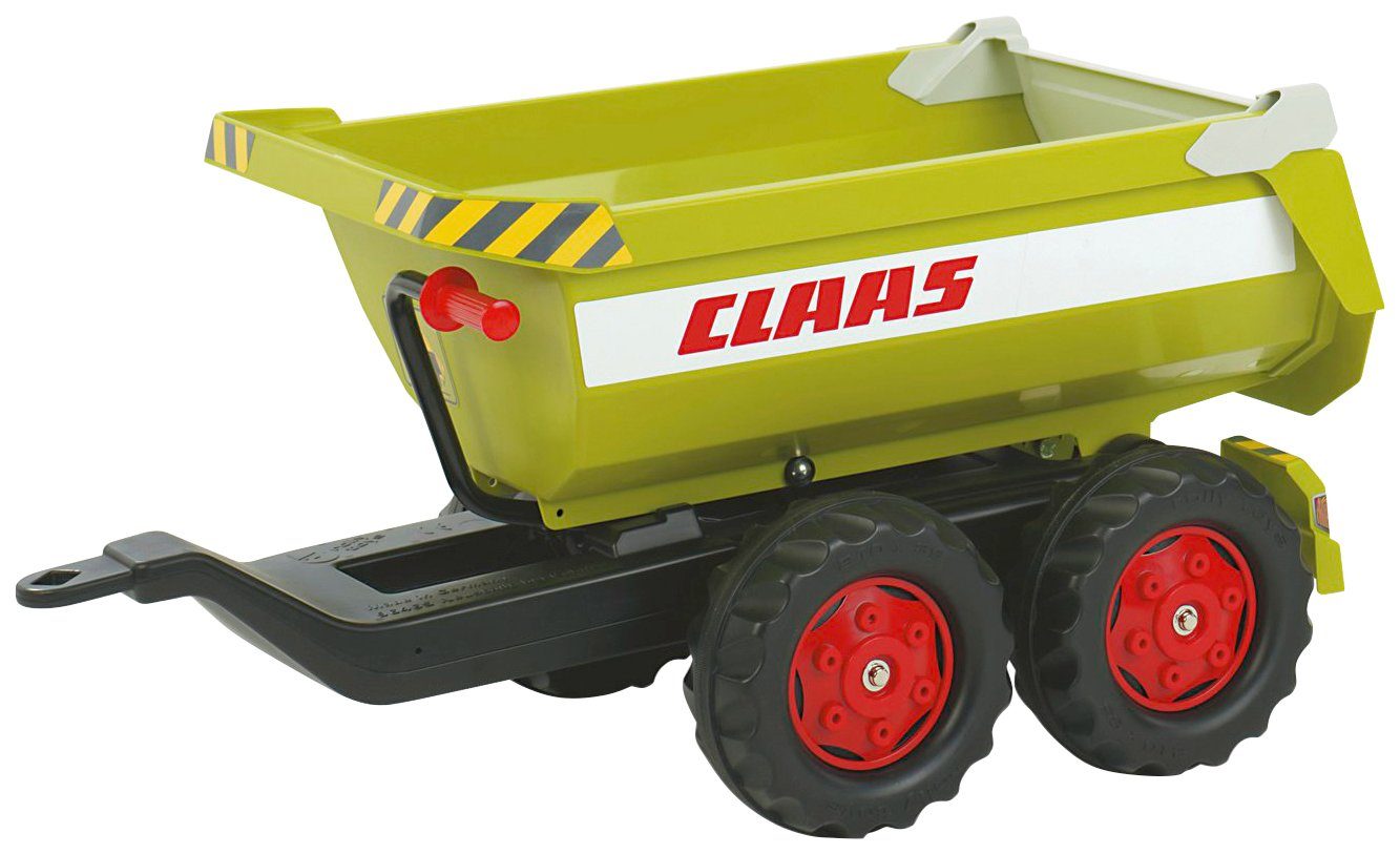 rolly toys® Kindervoertuig-aanhanger Halfpipe CLAAS voor traptractoren