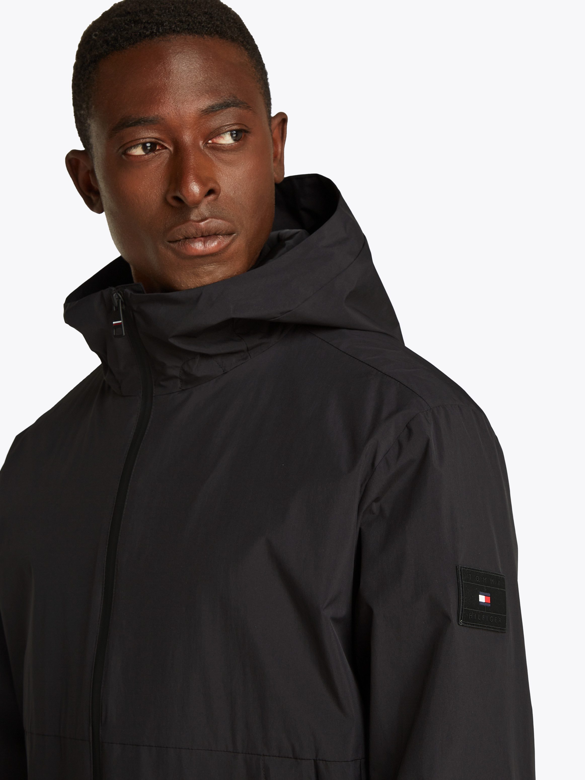 Tommy Hilfiger Kort jack BRANDED HOODED JACKET