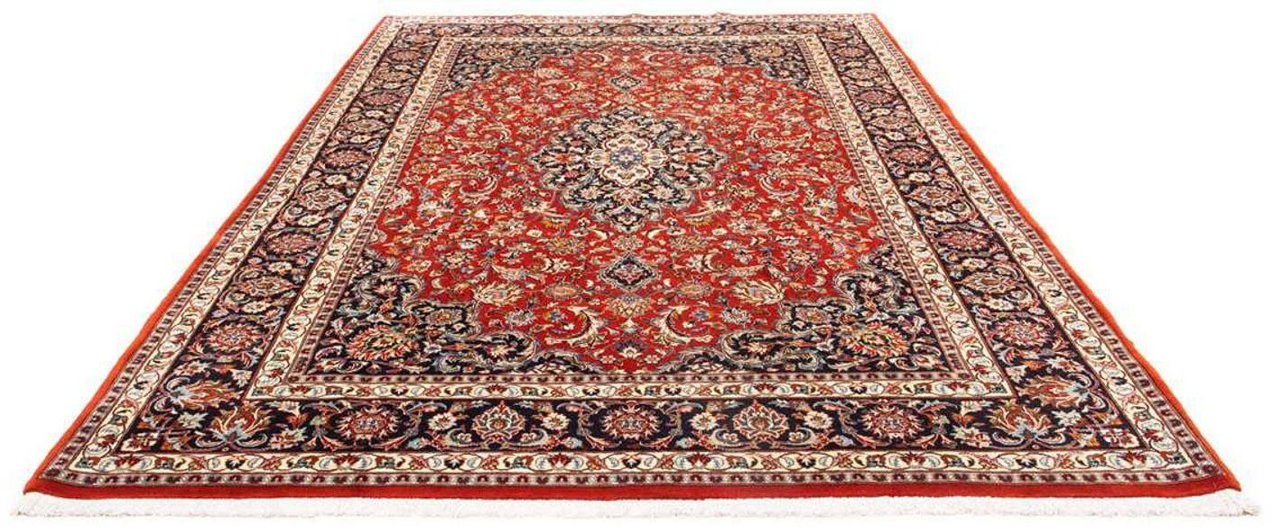 morgenland Wollen kleed Golpayegan sterk gedessineerd rosso 297 x 204 cm Uniek exemplaar met certificaat