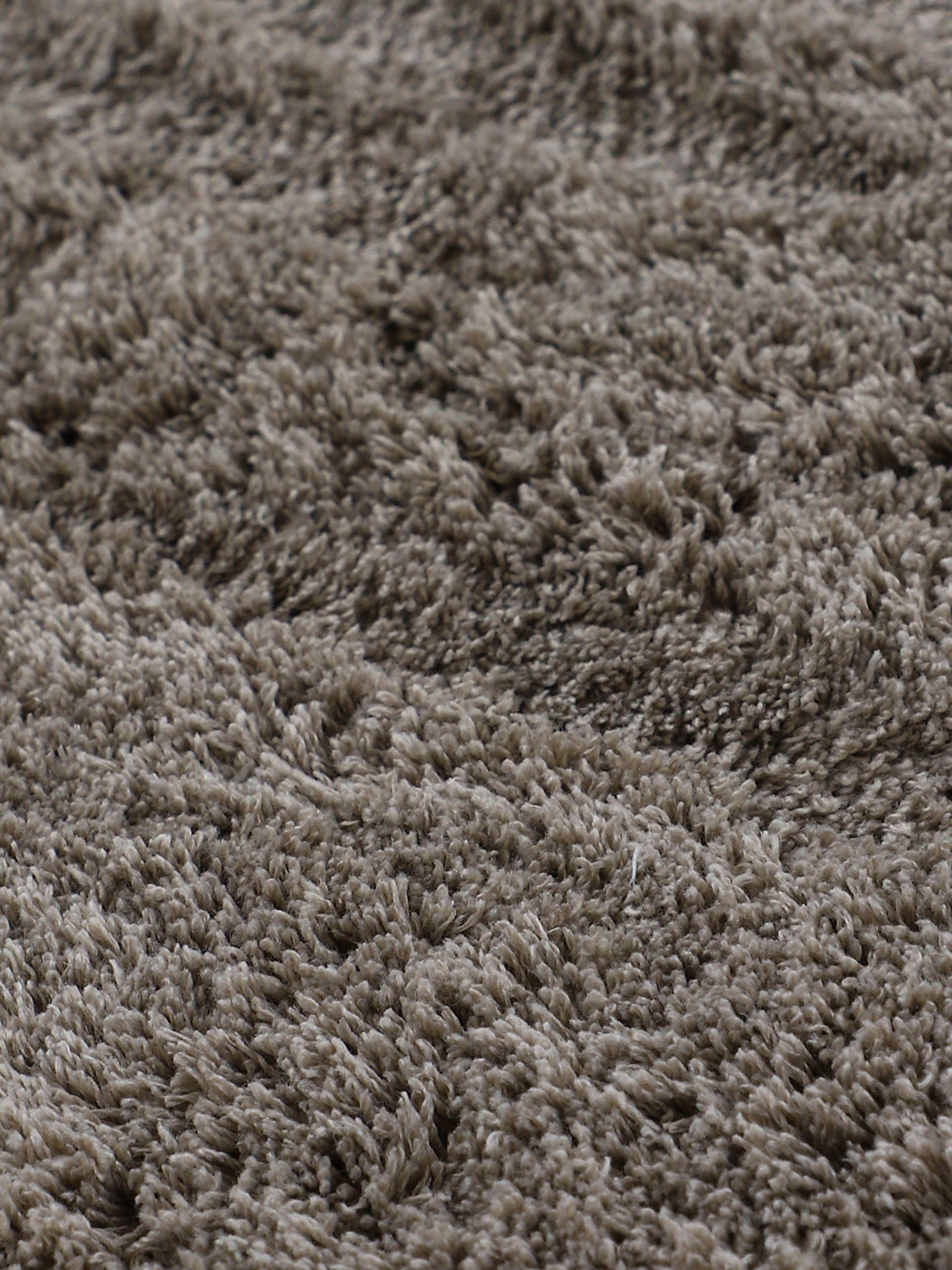 carpetfine Hoogpolig vloerkleed Silky Shaggy, langharig, effen, bijzonder zacht, handgemaakt