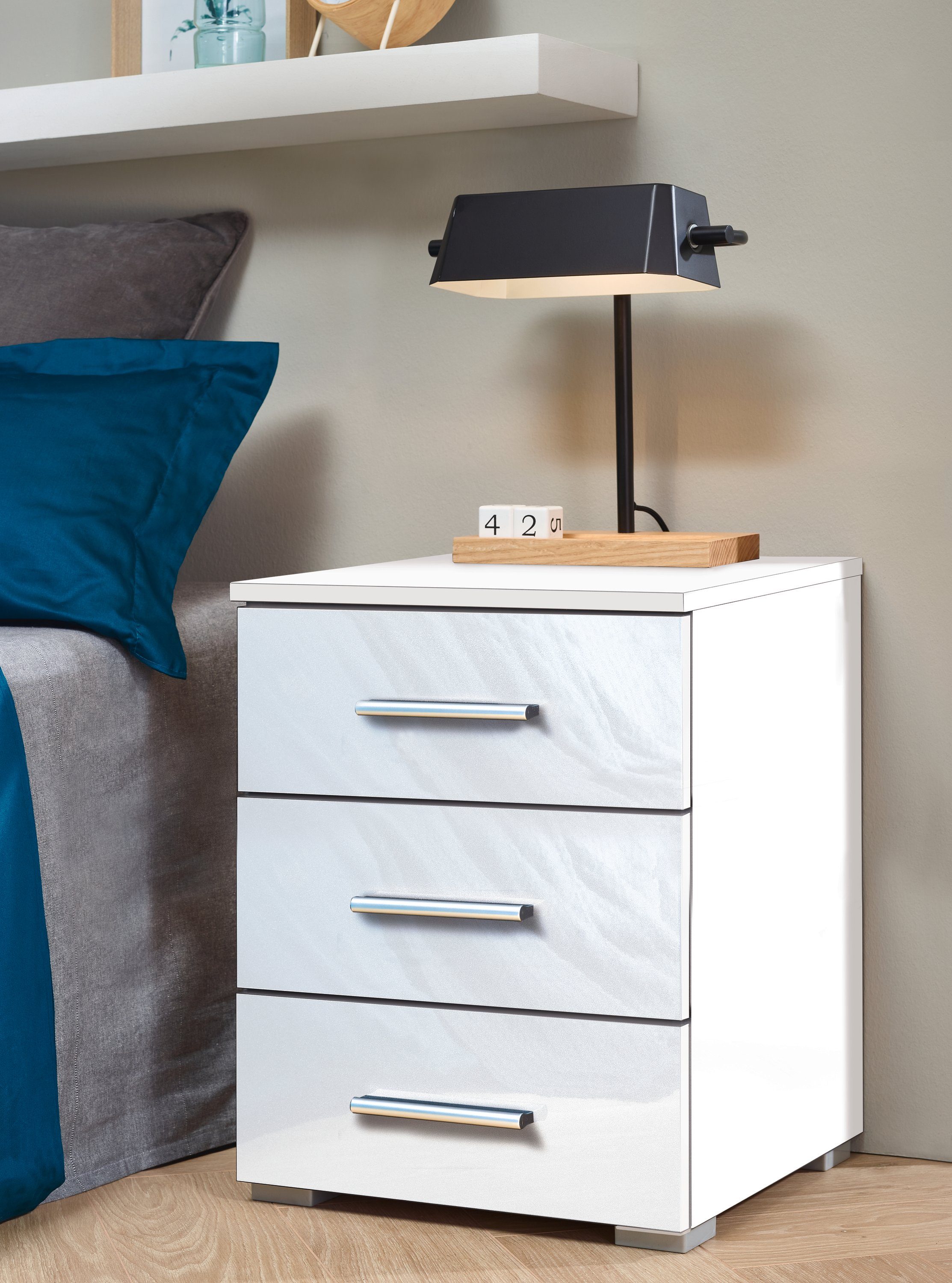 rauch Nachtkastje Base , optioneel met modern hoogglanzend front