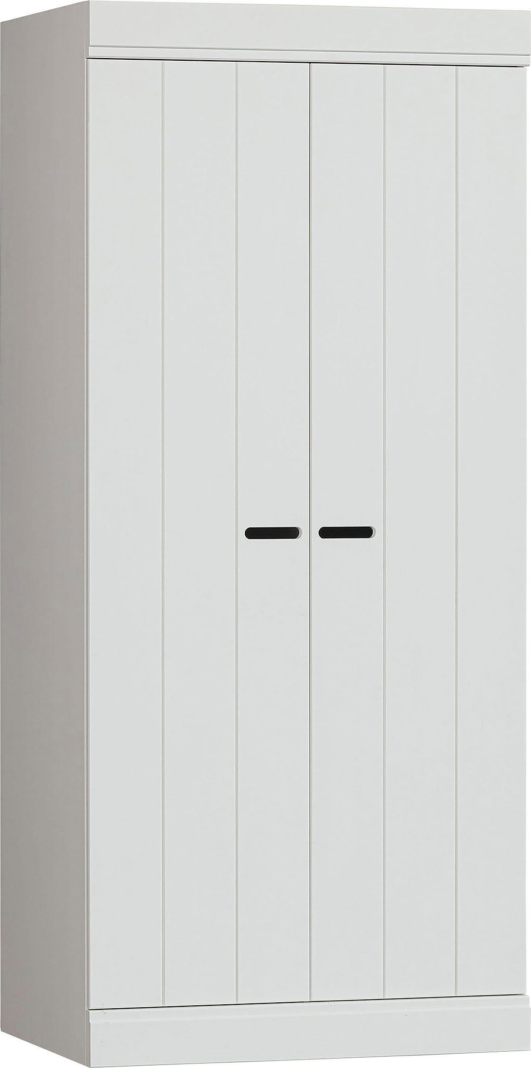 WOOOD Kledingkast Connect met twee deuren, van dennenhout, breedte 77 cm
