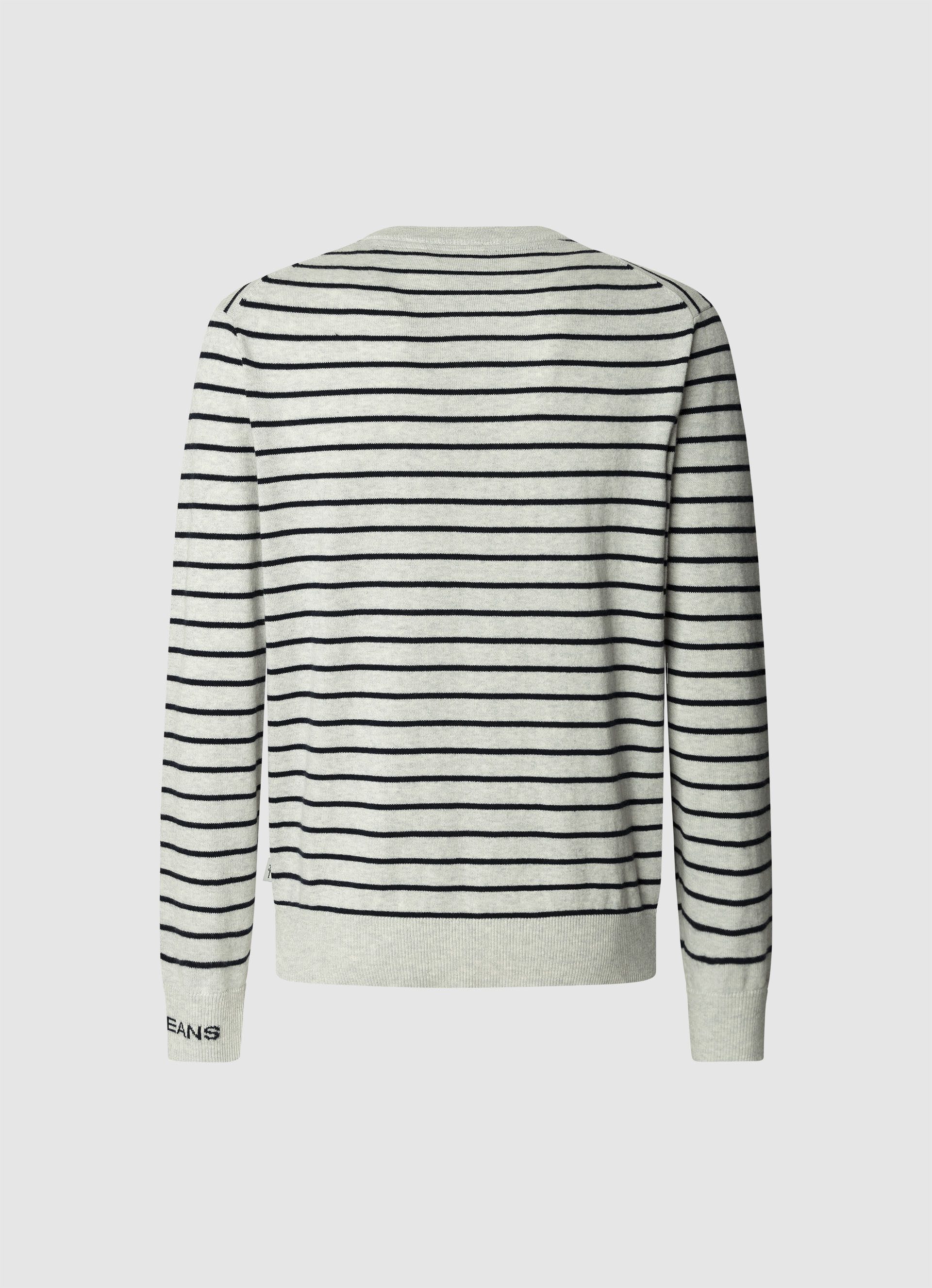 Pepe Jeans Trui met ronde hals ANDRE STRIPES