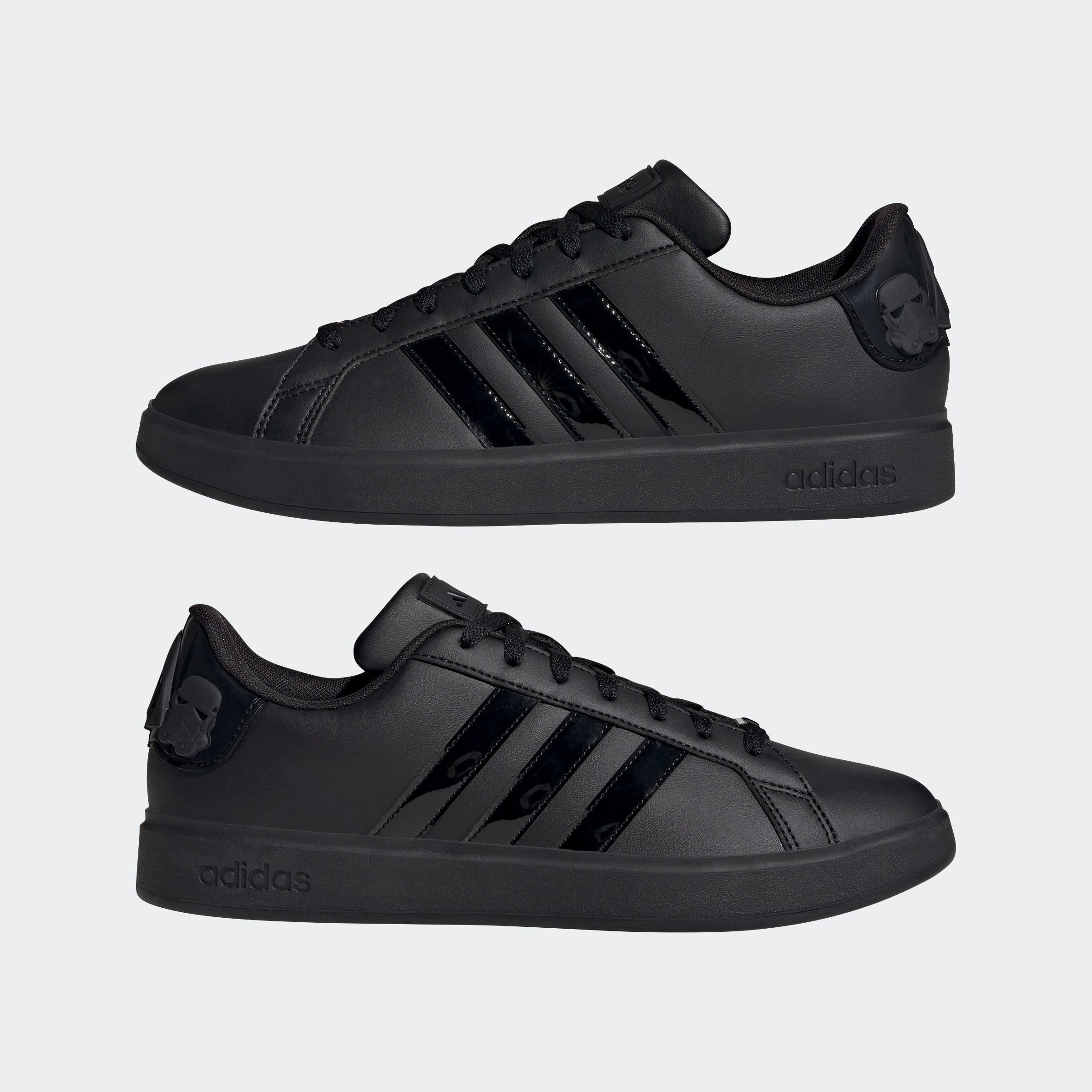 adidas Sportswear Sneakers ADIDAS STAR WARS GRAND COURT SCHOEN Design geïnspireerd op de adidas Superstar