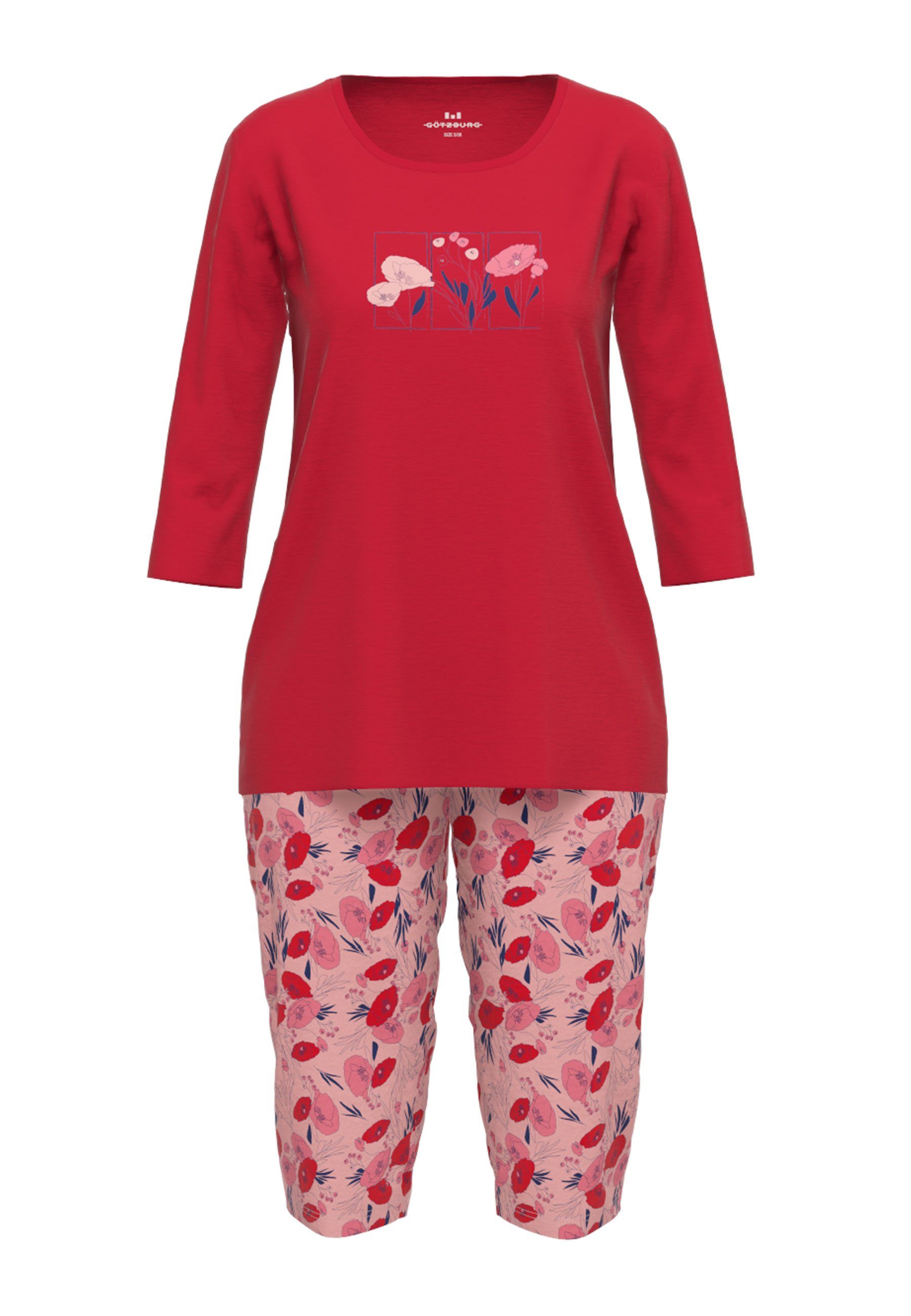 GÖTZBURG Pyjama met speelse print en bijpassende broek