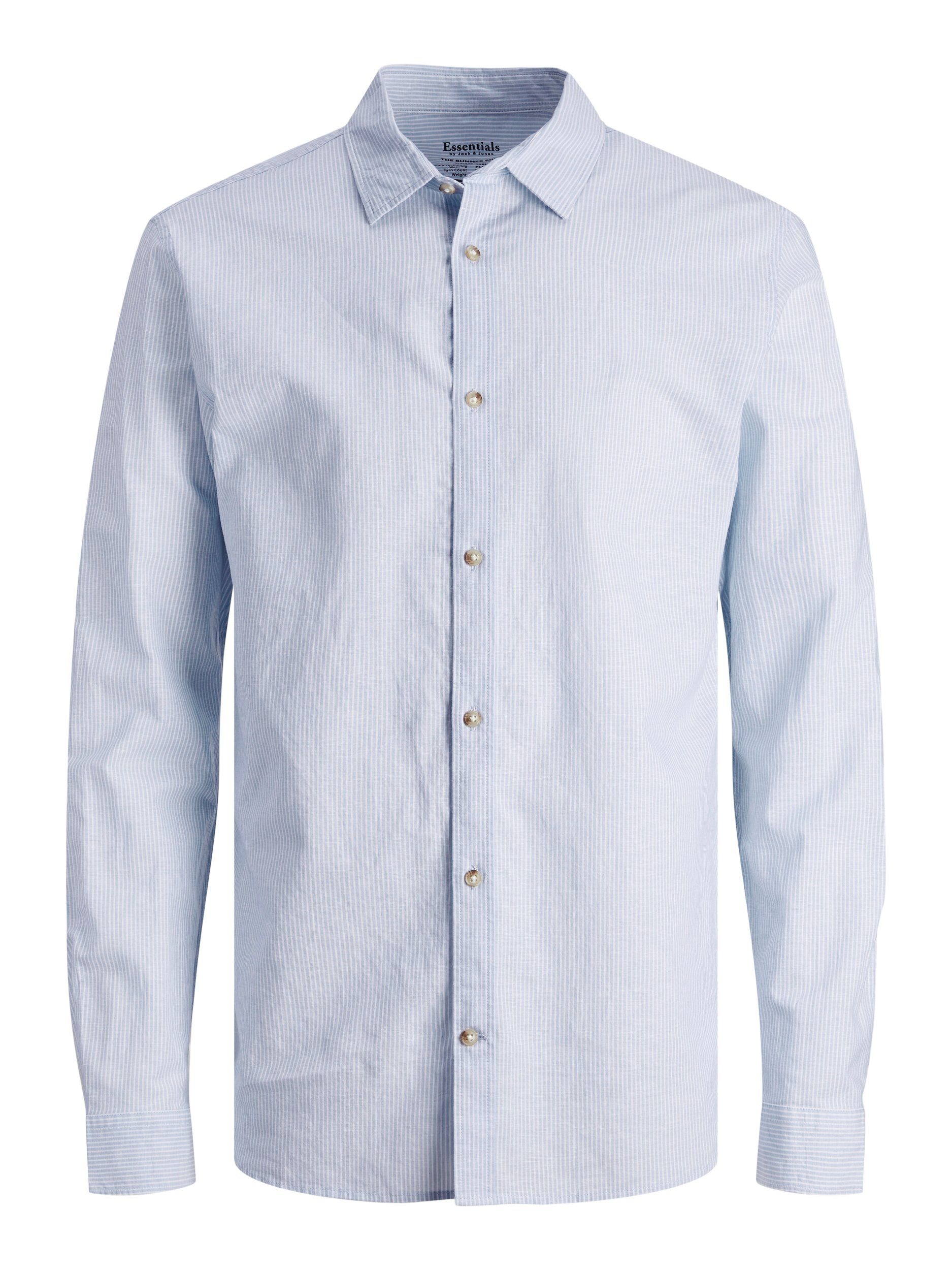 Jack & Jones Overhemd met lange mouwen JJESUMMER LINEN BLEND SHIRT LS SN