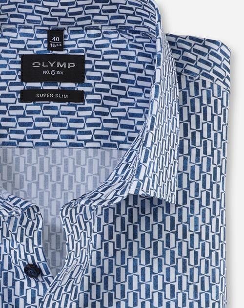 OLYMP Overhemd met lange mouwen No. Six super slim