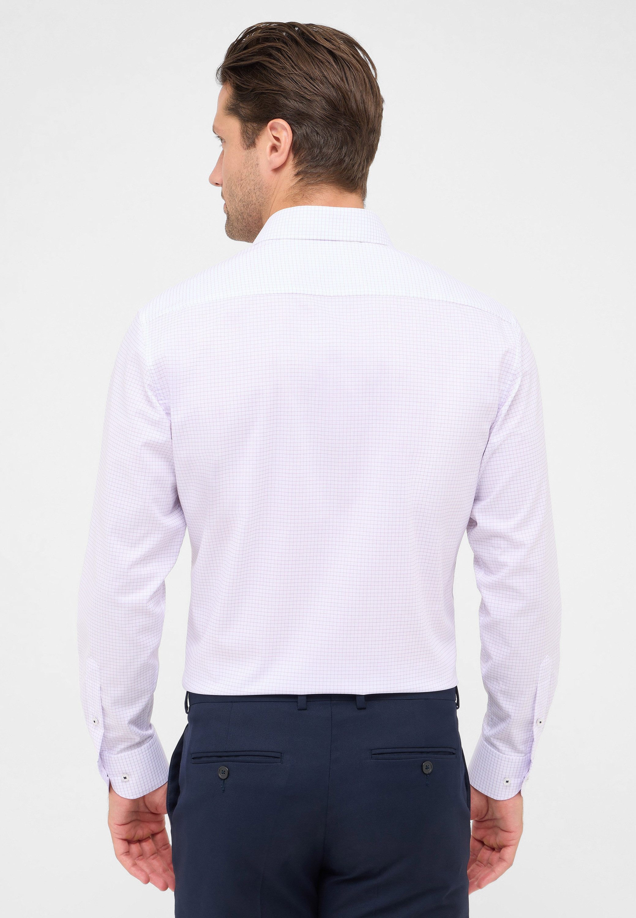 Eterna Overhemd met lange mouwen MODERN FIT NON IRON (strijkvrij)