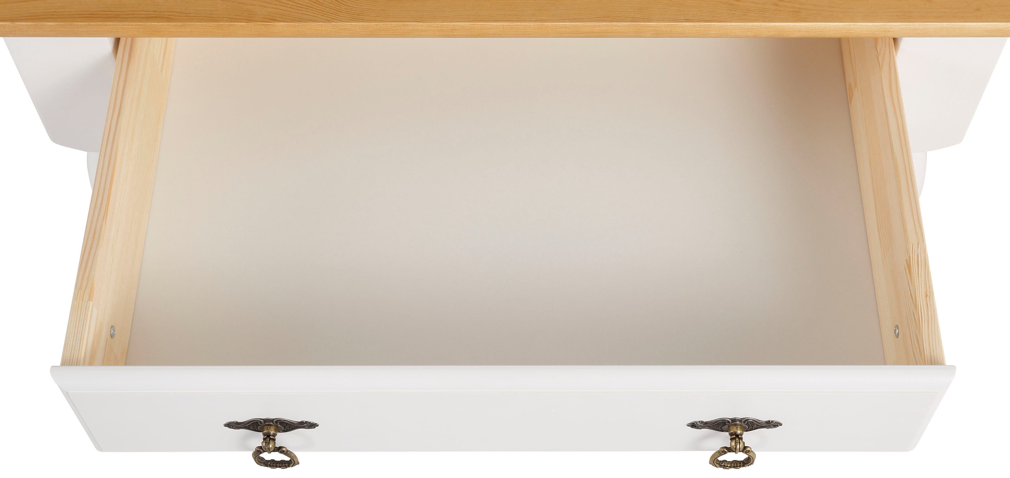 Home affaire Salontafel Sulm met een lade en een plank