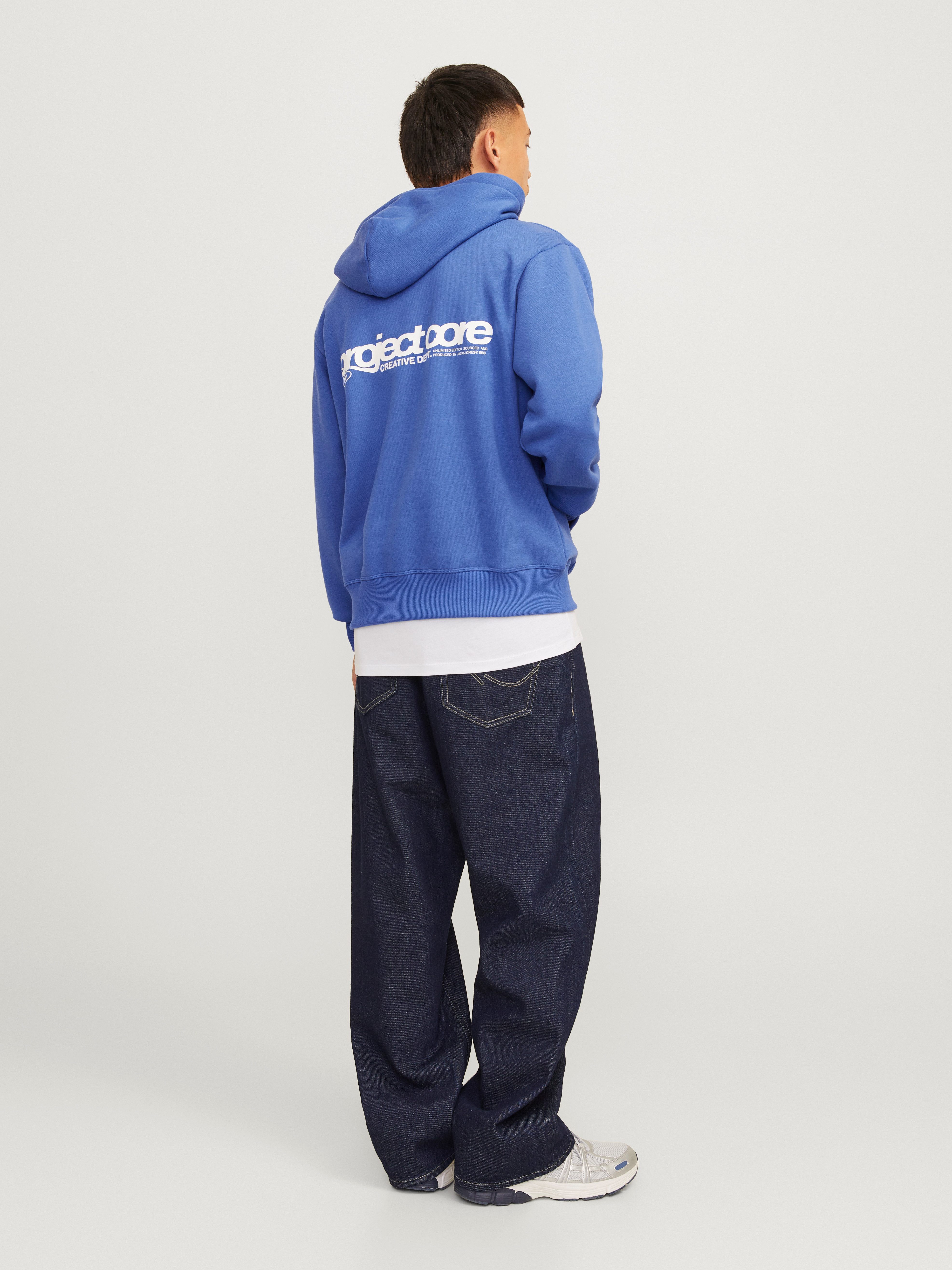 Jack & Jones Hoodie JCOUNION PRINT SWEAT HOOD NOOS