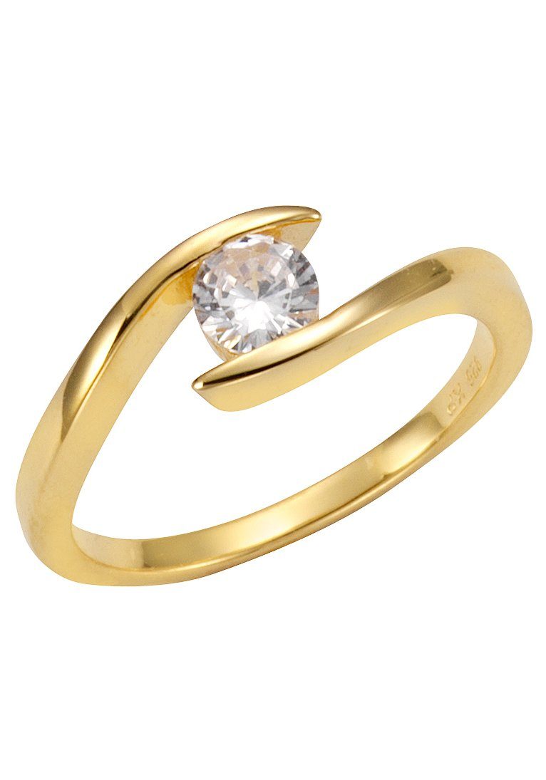 Firetti Ring Sieraad cadeau zilver 925 zilveren ring dames ringen maat 58 goud