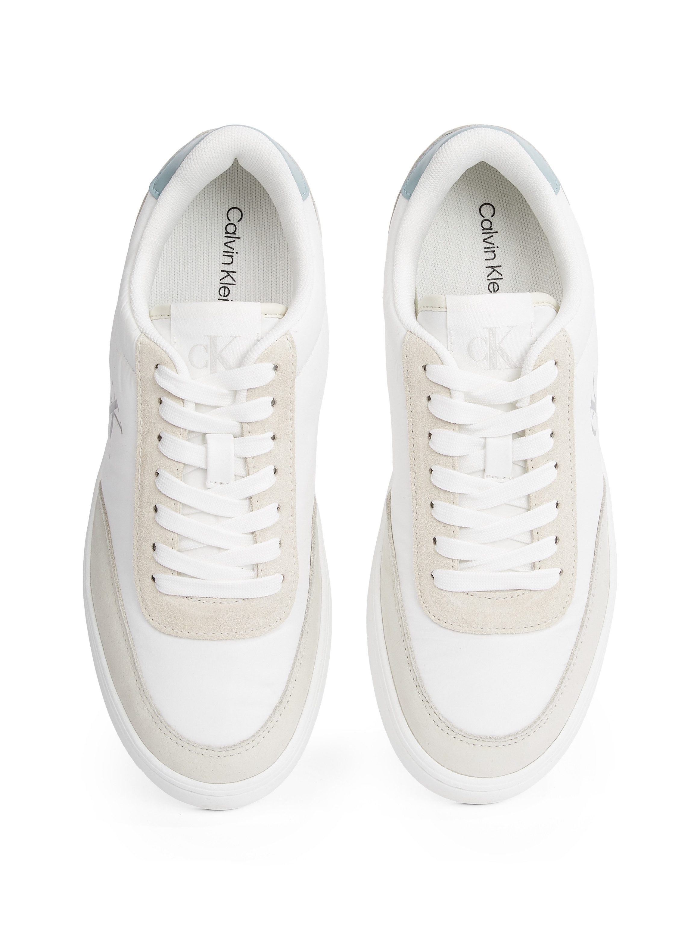 Calvin Klein Sneakers CLASSIC CUPSOLE MIX IN , veterschoenen, vrijetijdsschoen, lage schoen met plateauzool