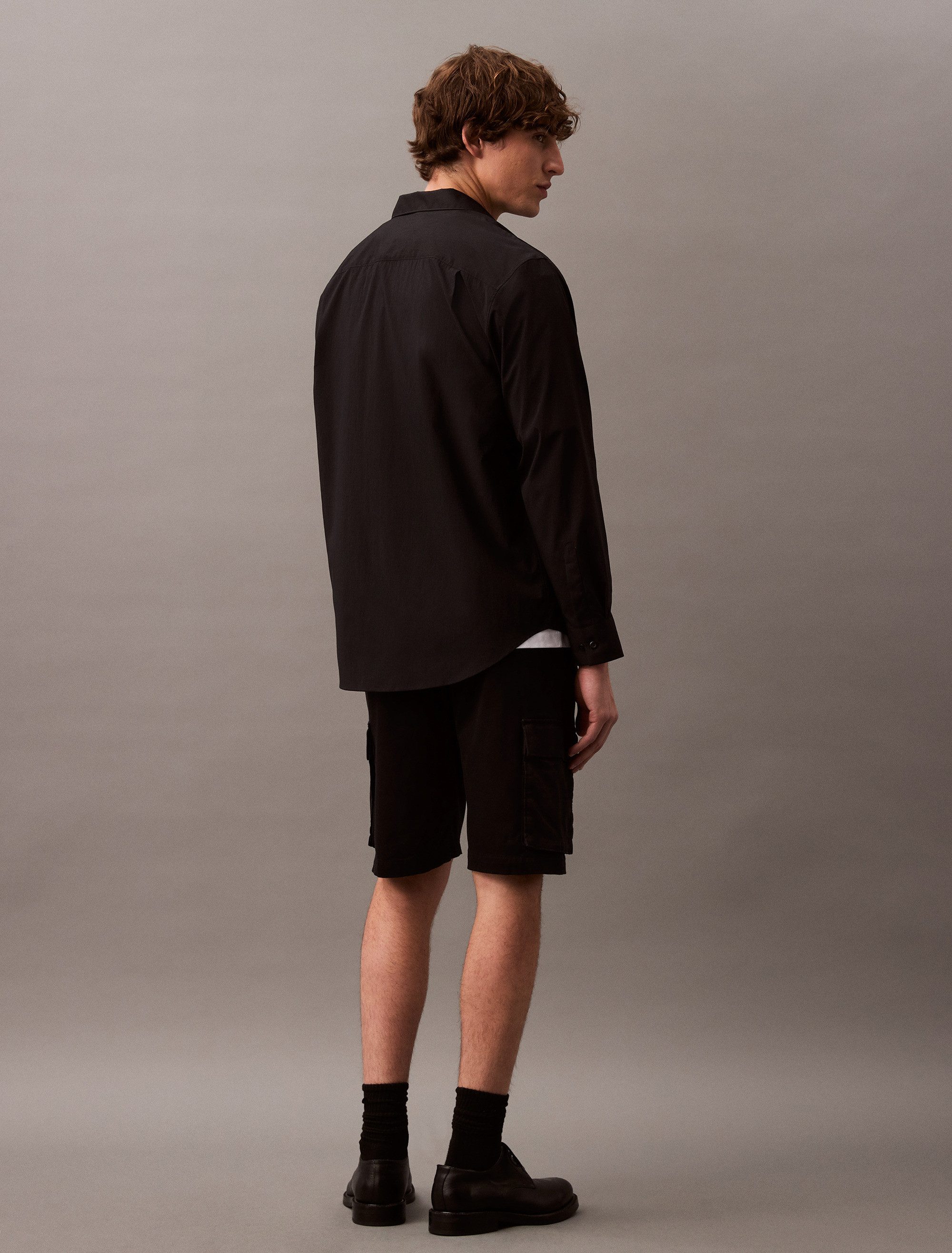 Calvin Klein Cargoshort 9" KATOEN PULL ON CARGO SHORT