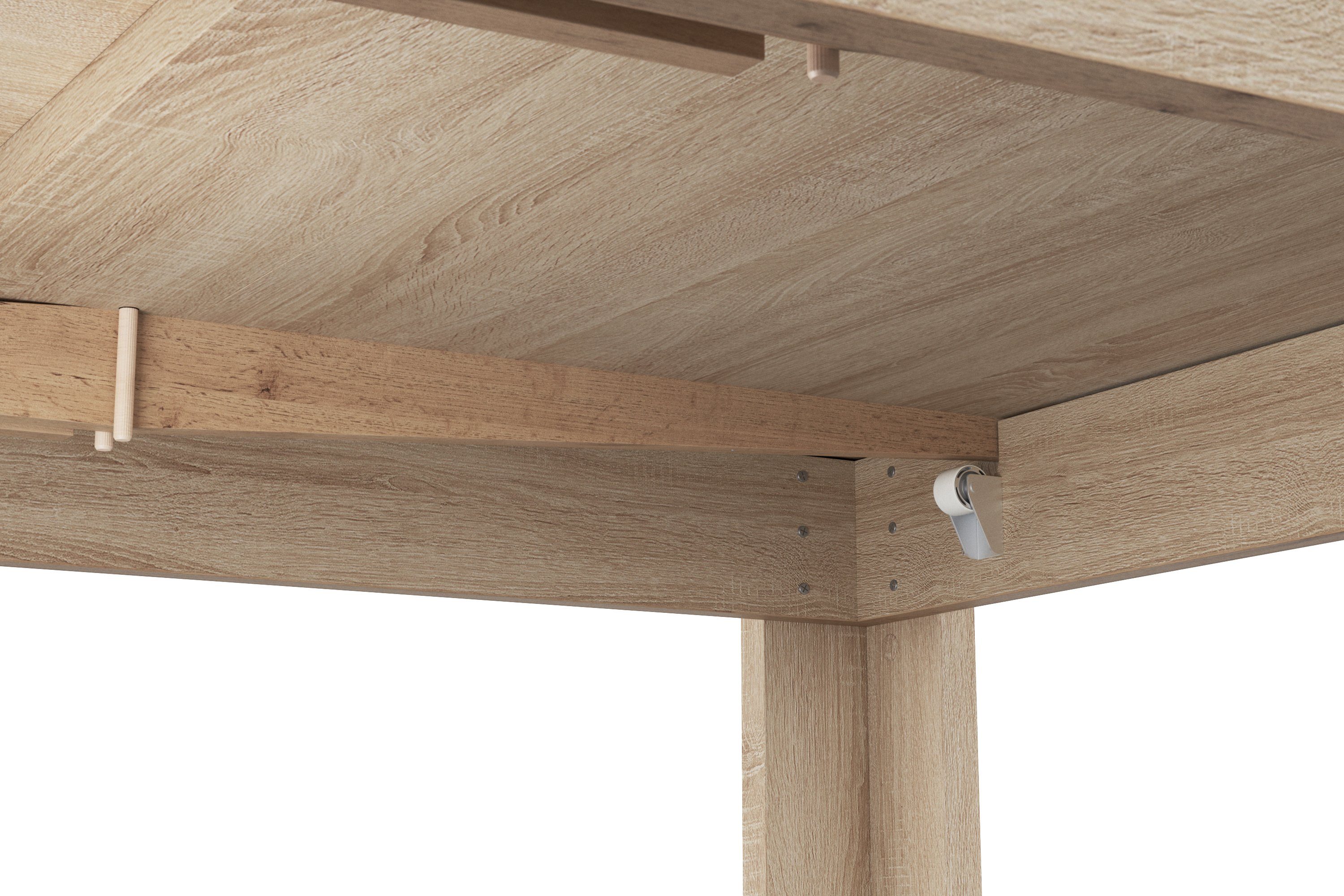 Mäusbacher Eettafel Monti BESTSELLER!, tafel, keukentafel, uitschuifbare tafel tot 280 cm