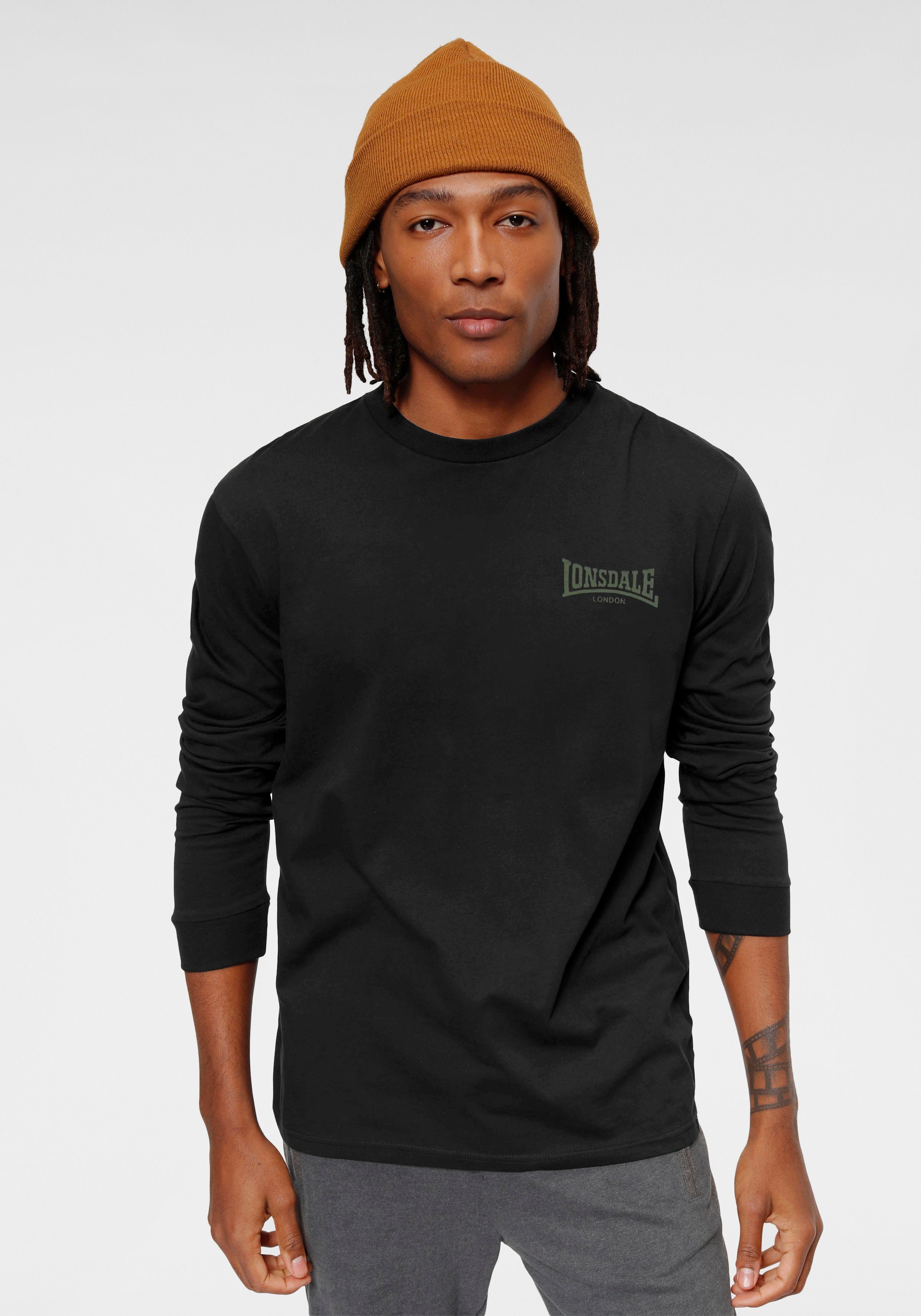 Lonsdale Shirt met lange mouwen AYRSHIRE (2-delig, Set van 2)