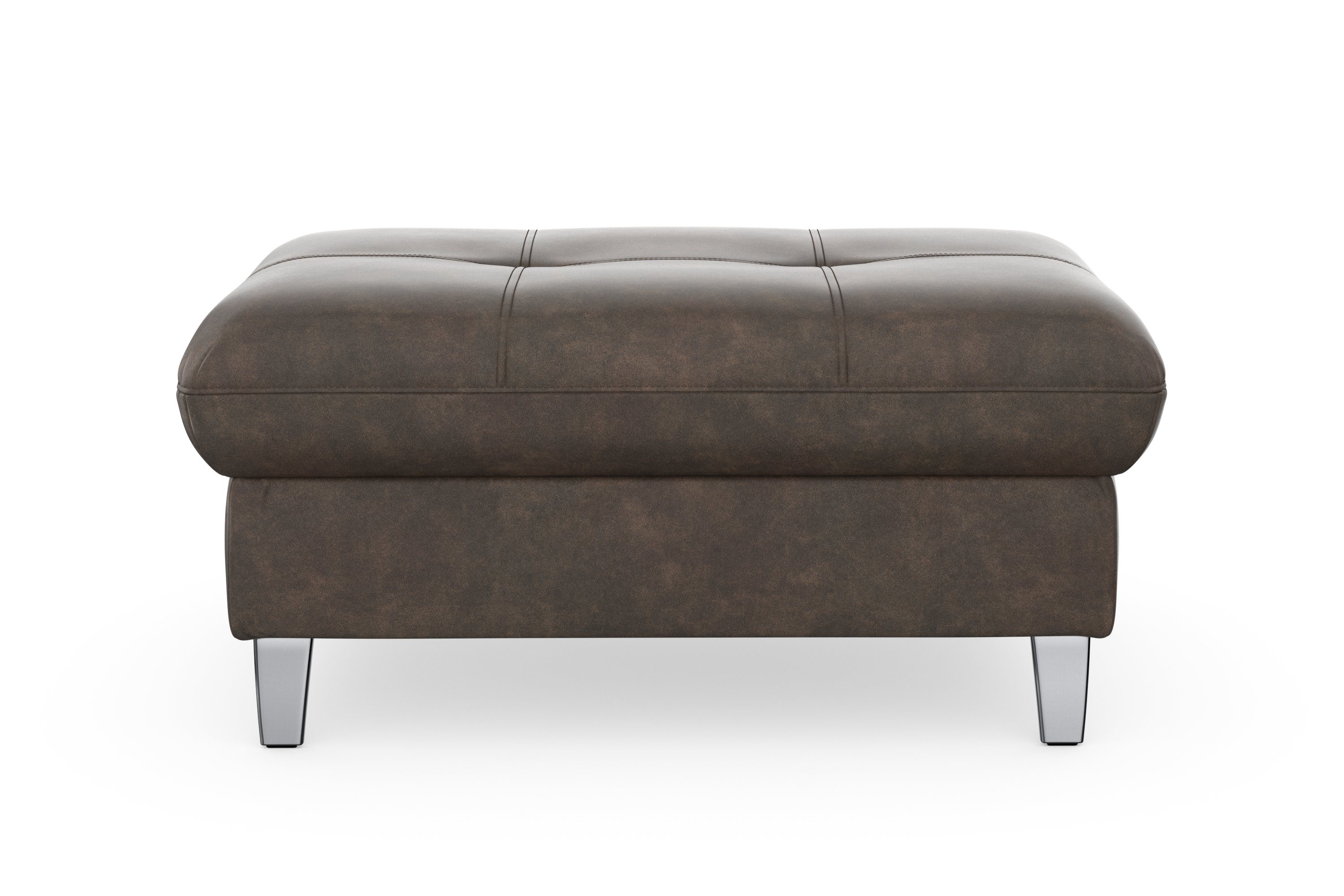 sit&more Hocker met bergruimte Maggiore met bergruimte en moderne metalen poten