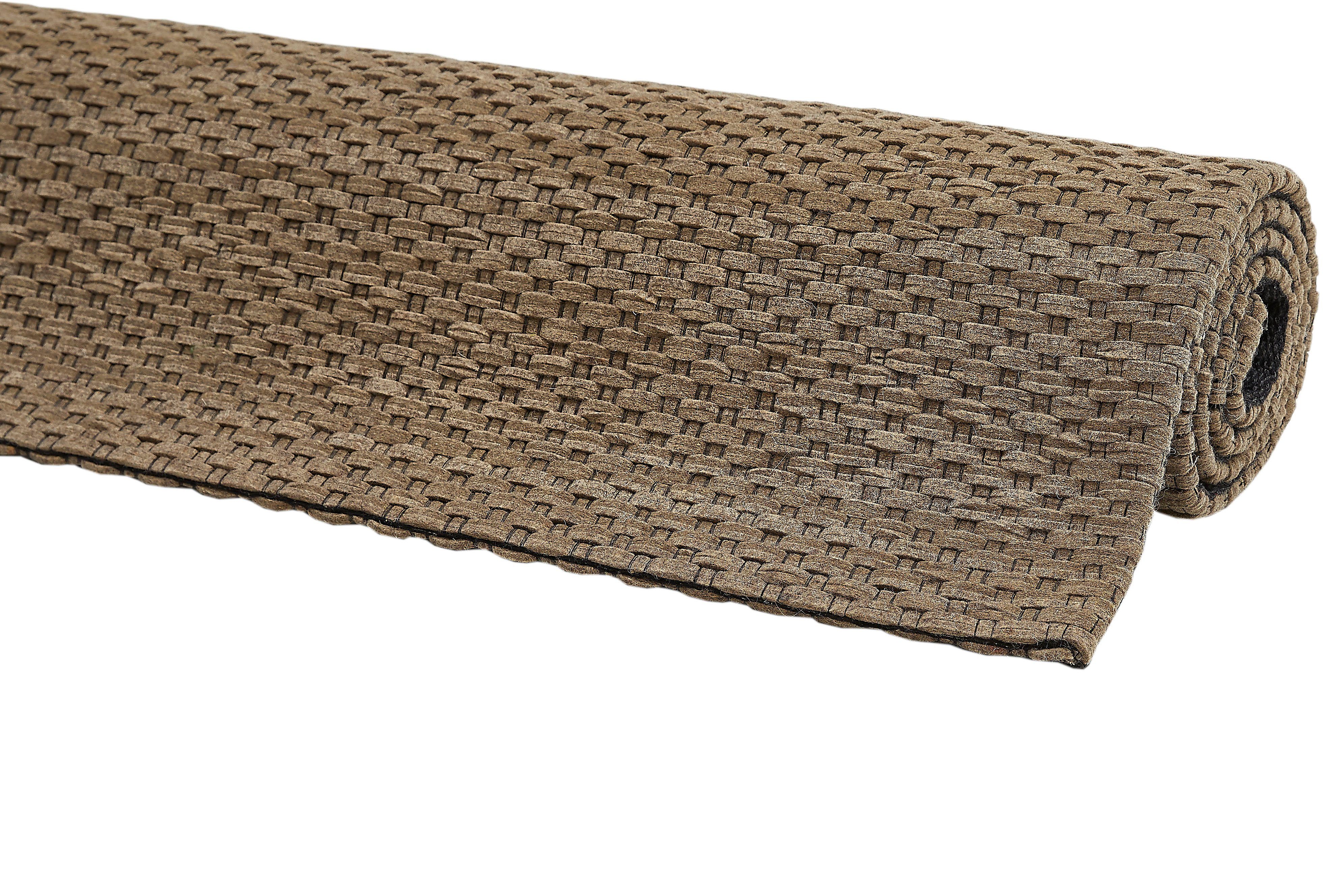 LUXOR living Wollen kleed Nora Handgeweven kleed, platweefsel, met de hand geweven, zuivere wol