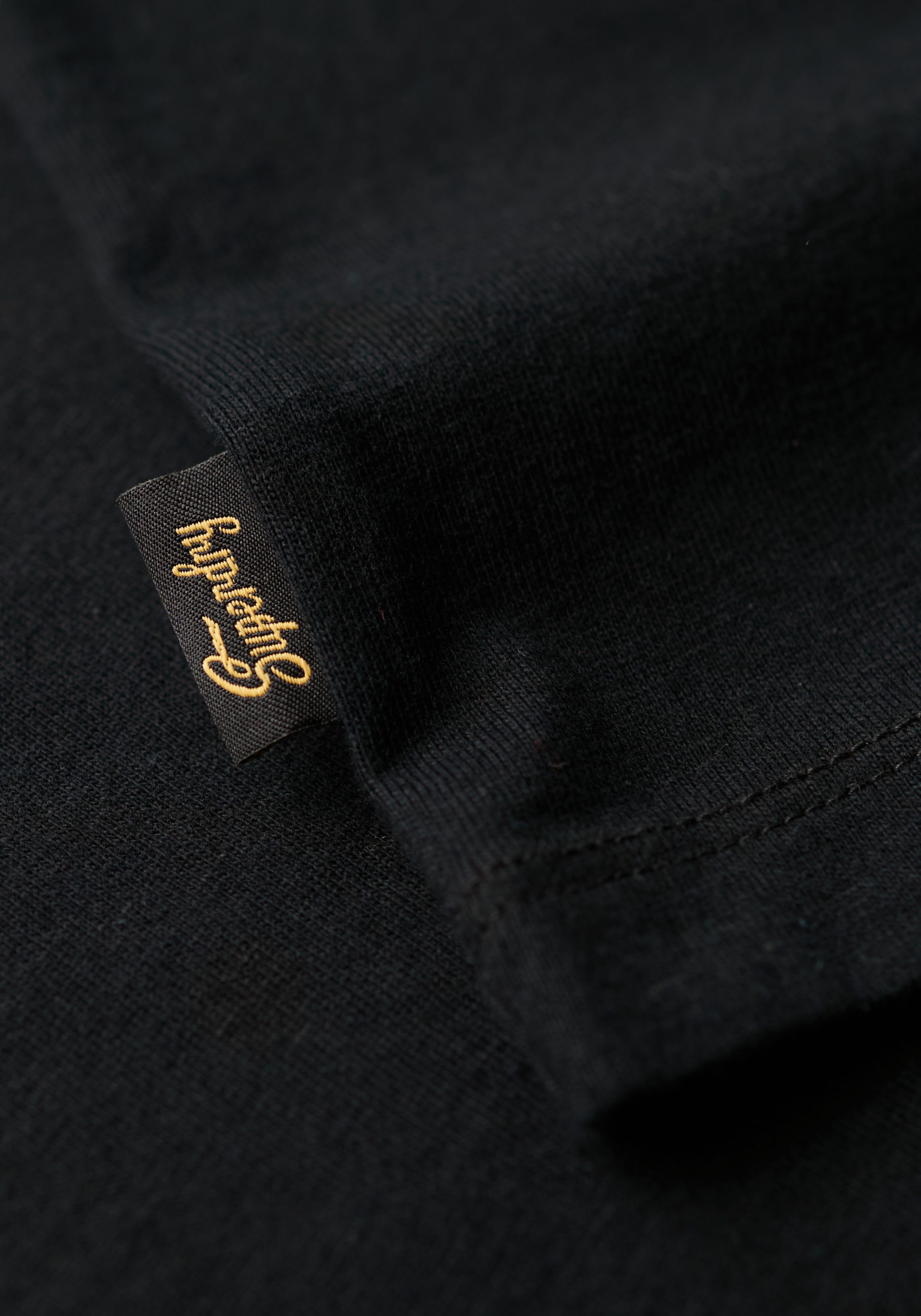 Superdry Shirt met korte mouwen EMBROIDER SUPERSTATE LOGO TEE