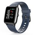 hama smartwatch fitnesstracker 4900, wasserdicht, herzfrequenz u. kalorien smartwatch mit schrittzaehler blauw
