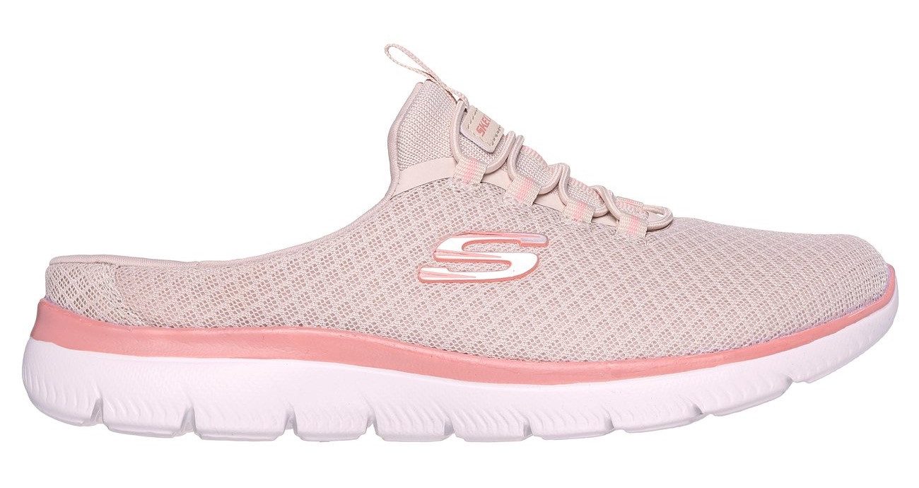 Skechers Sabots SUMMITS SWIFT STEP Zomerschoen, slippers, instapschoen in vegan uitvoering