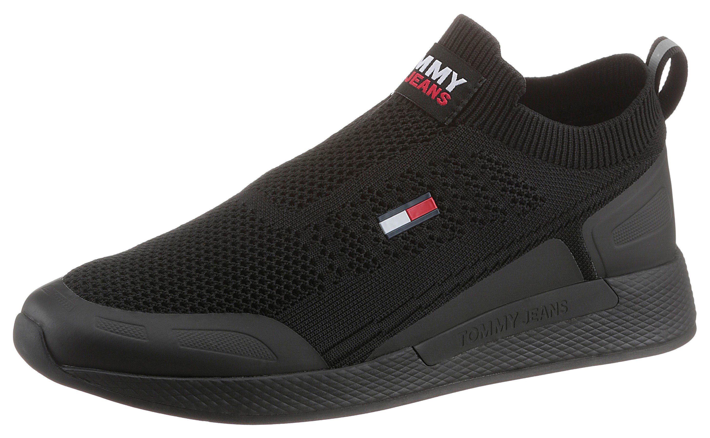 TOMMY JEANS Slip-on sneakers  FLEXI SOCK RUNNER Slipper, vrijetijdsschoen met praktische aantrek-lus