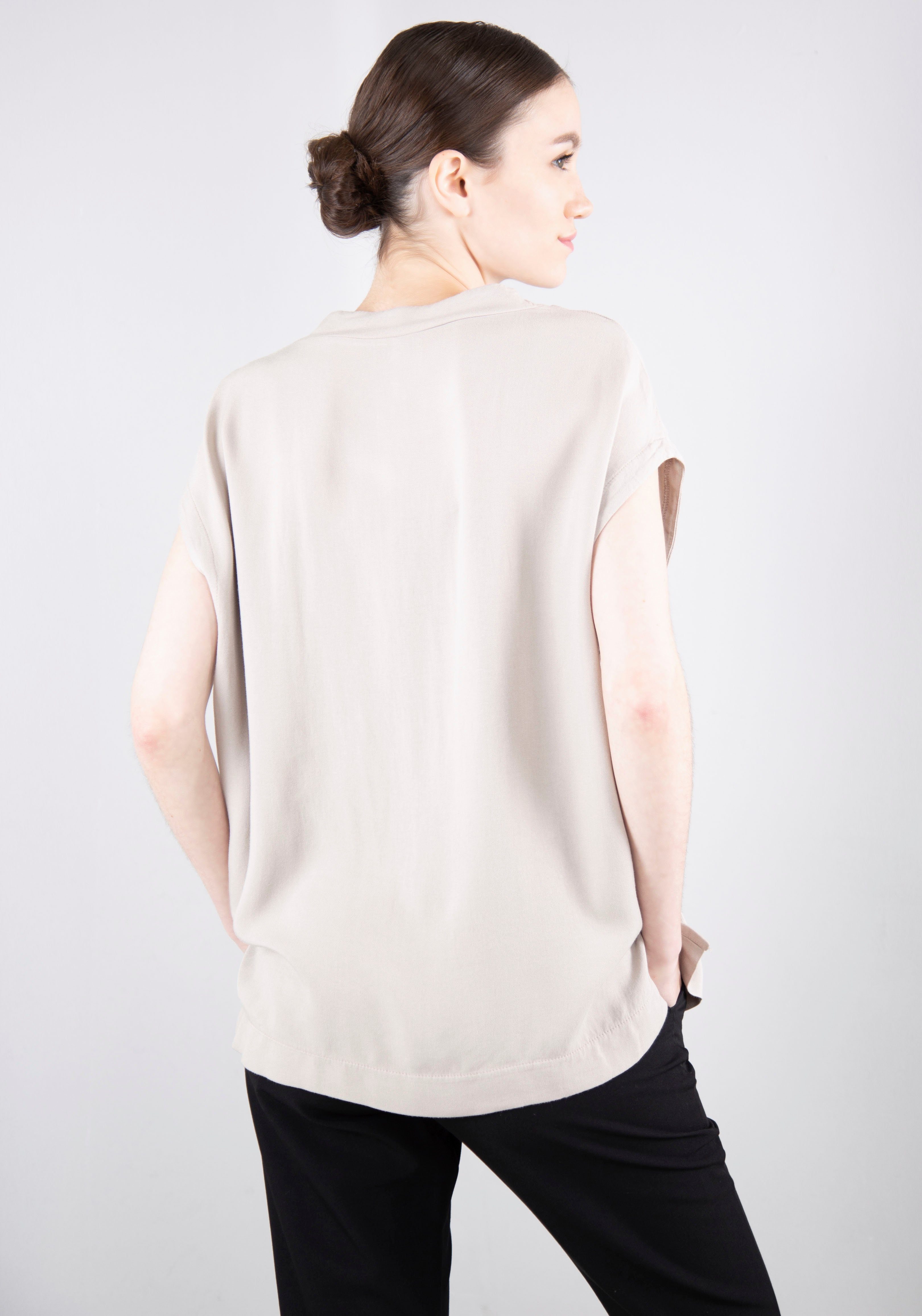 IMPERIAL Shirt met staande kraag IMP-TJ39BBZ Oversized cut