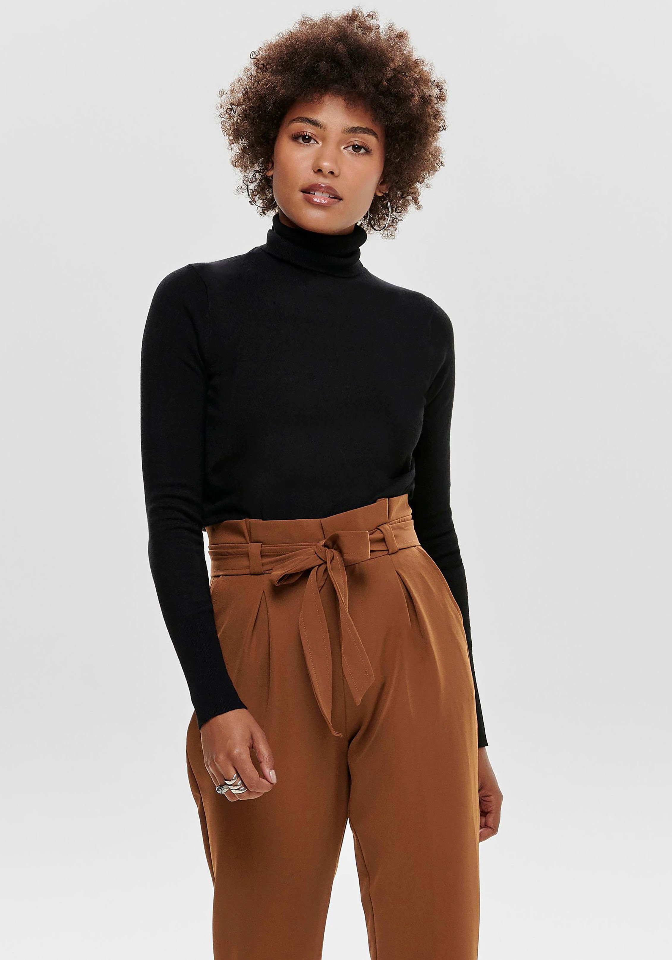 Only Coltrui ONLVENICE in aansluitend model dames coltruien maat XS (34) zwart