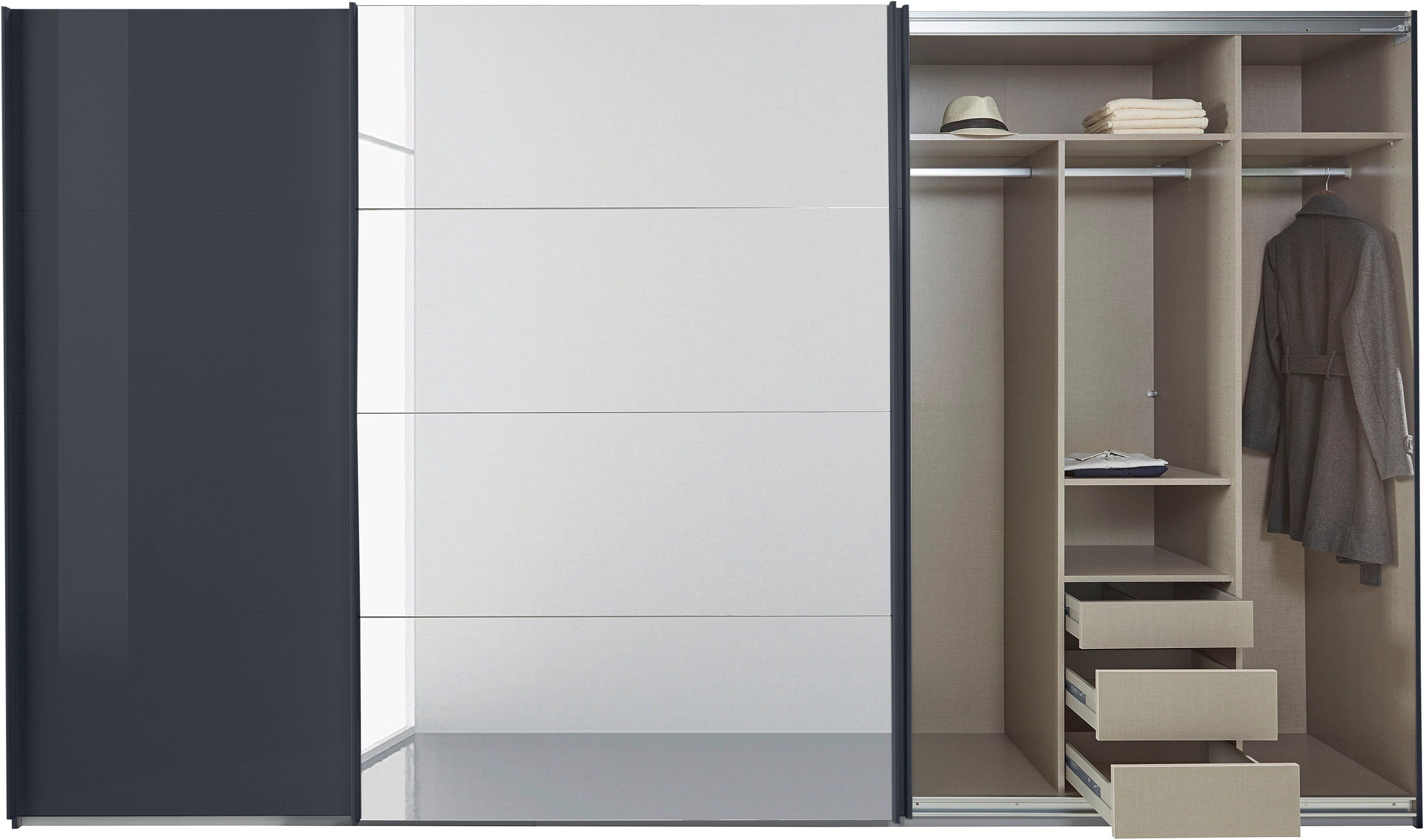 rauch Zweefdeurkast Kledingkast kast garderobe TOPSELLER OTELI incl. binnenindeling