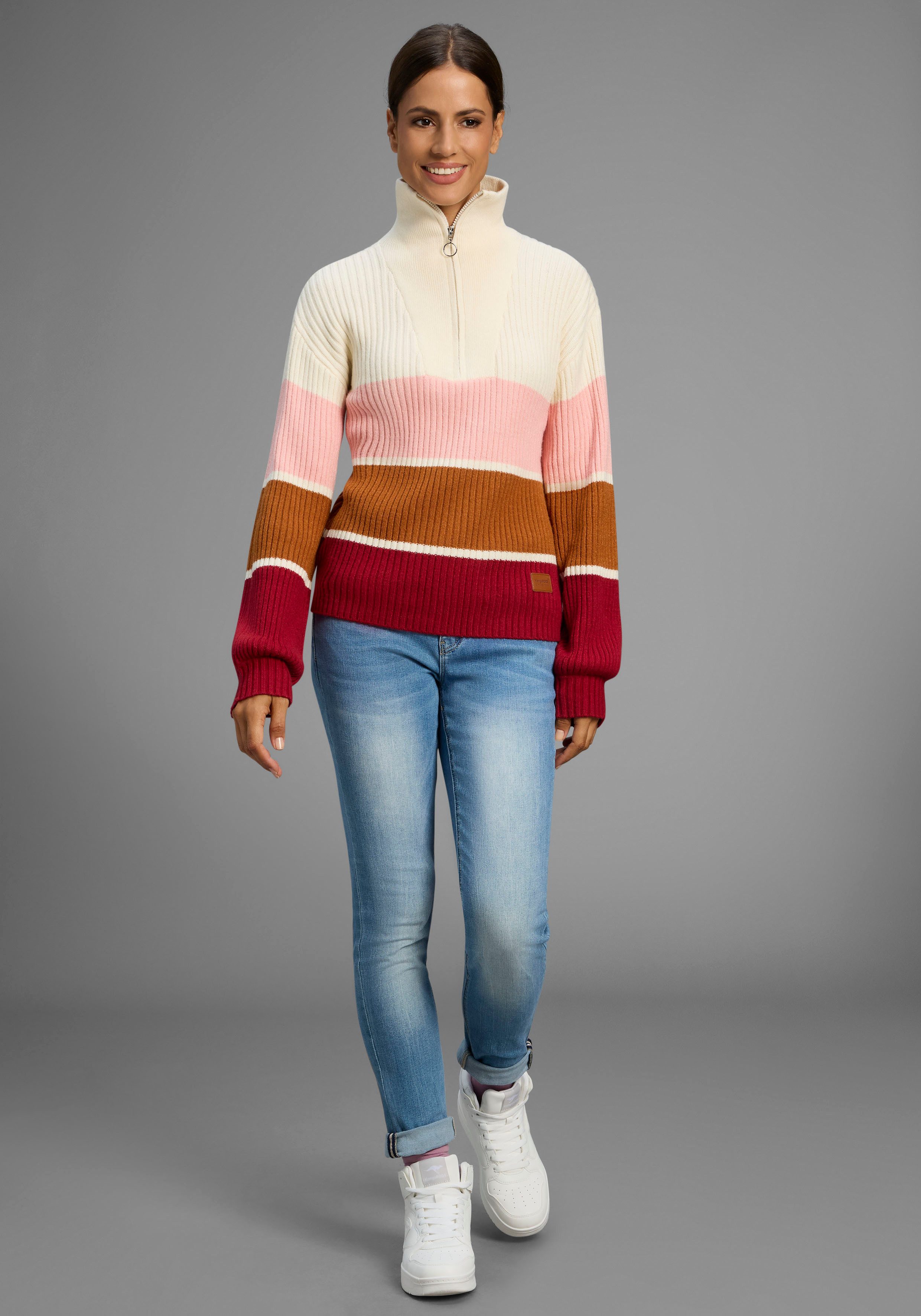 KangaROOS Schipperstrui in colourblocking-design