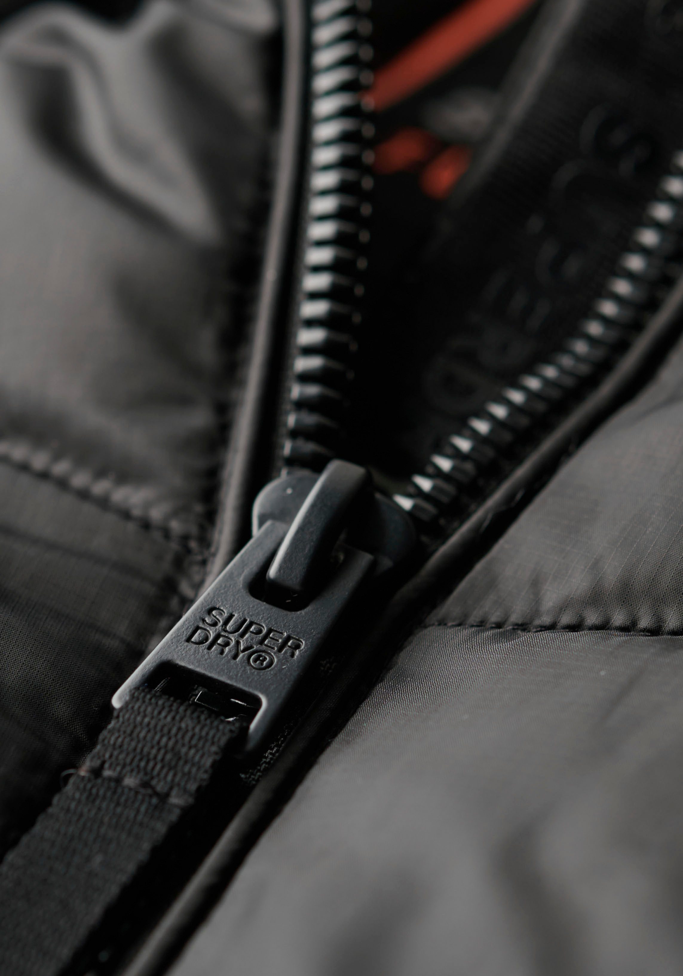 Superdry Gewatteerde jas HOODED FUJI MID GEWATTEERDE JAS