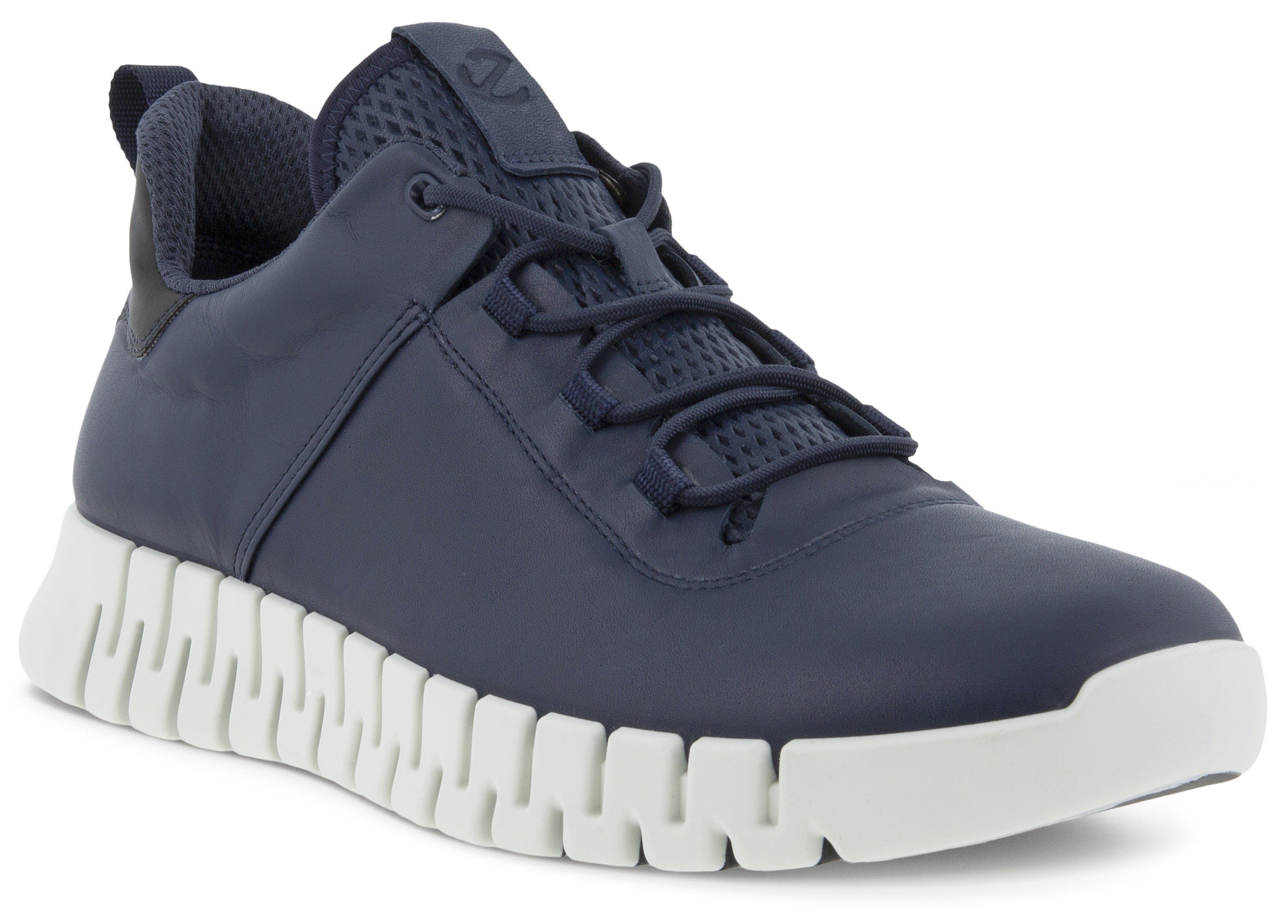 Ecco Sneakers GRUUV M , vrijetijdsschoen, lage schoen, met uitneembare dual-fit binnenzool