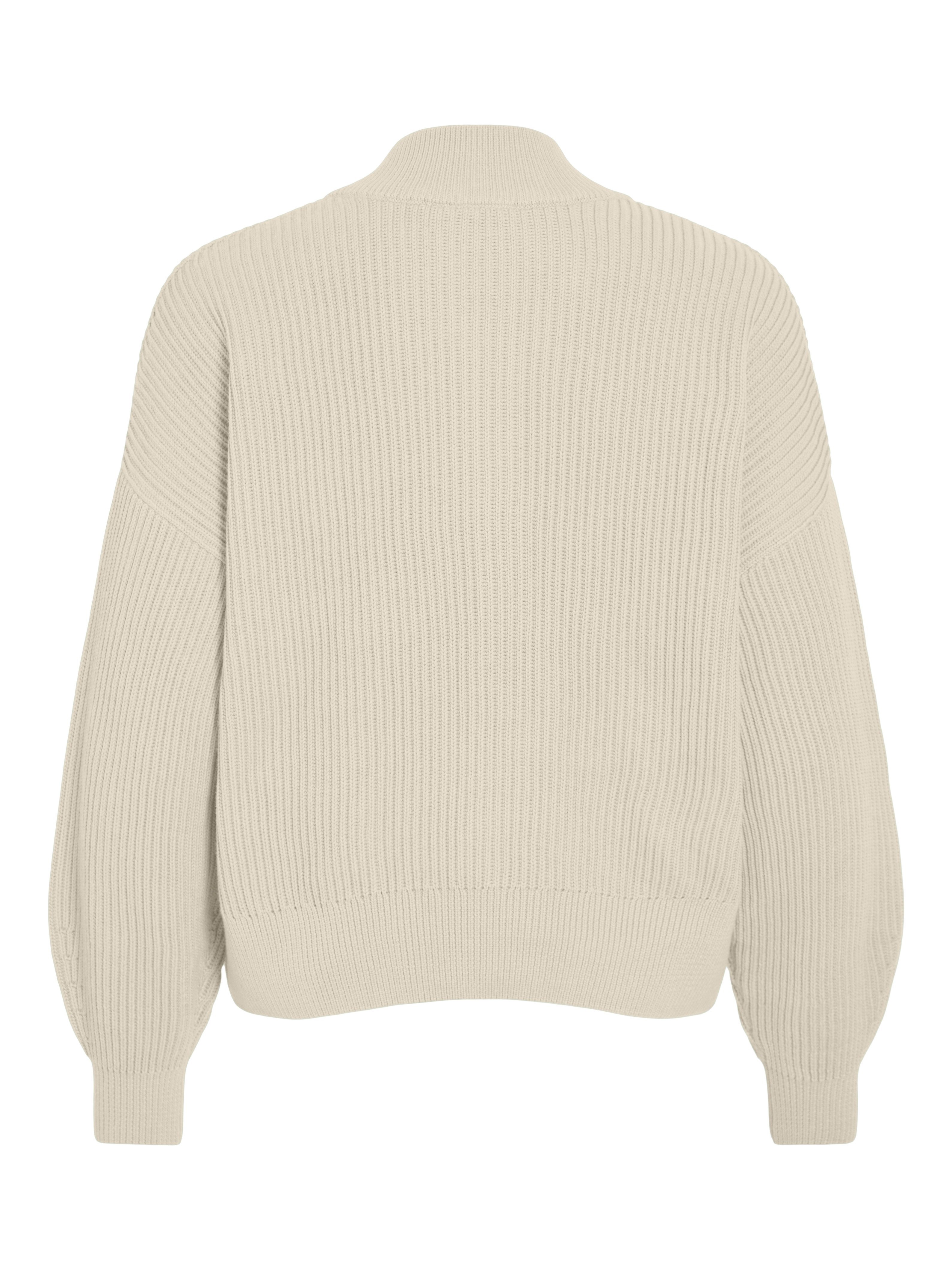 Vila Trui met staande kraag VICHING CREW NECK L/S KNIT TOP - NOOS