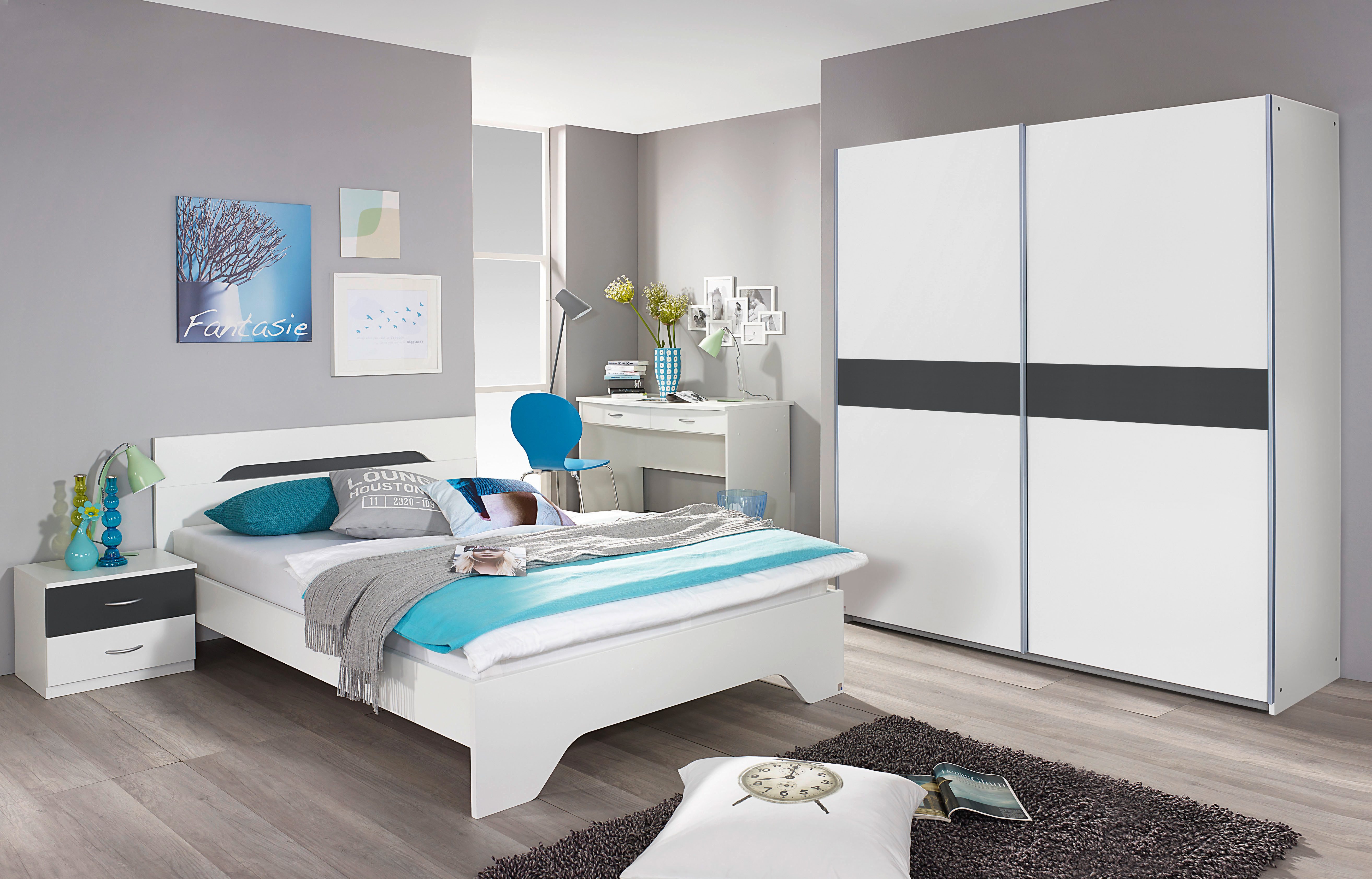 rauch Tienerkamerset Compleet slaapkamer slaapkamer NOOSA met kast breedte 175 cm(set)