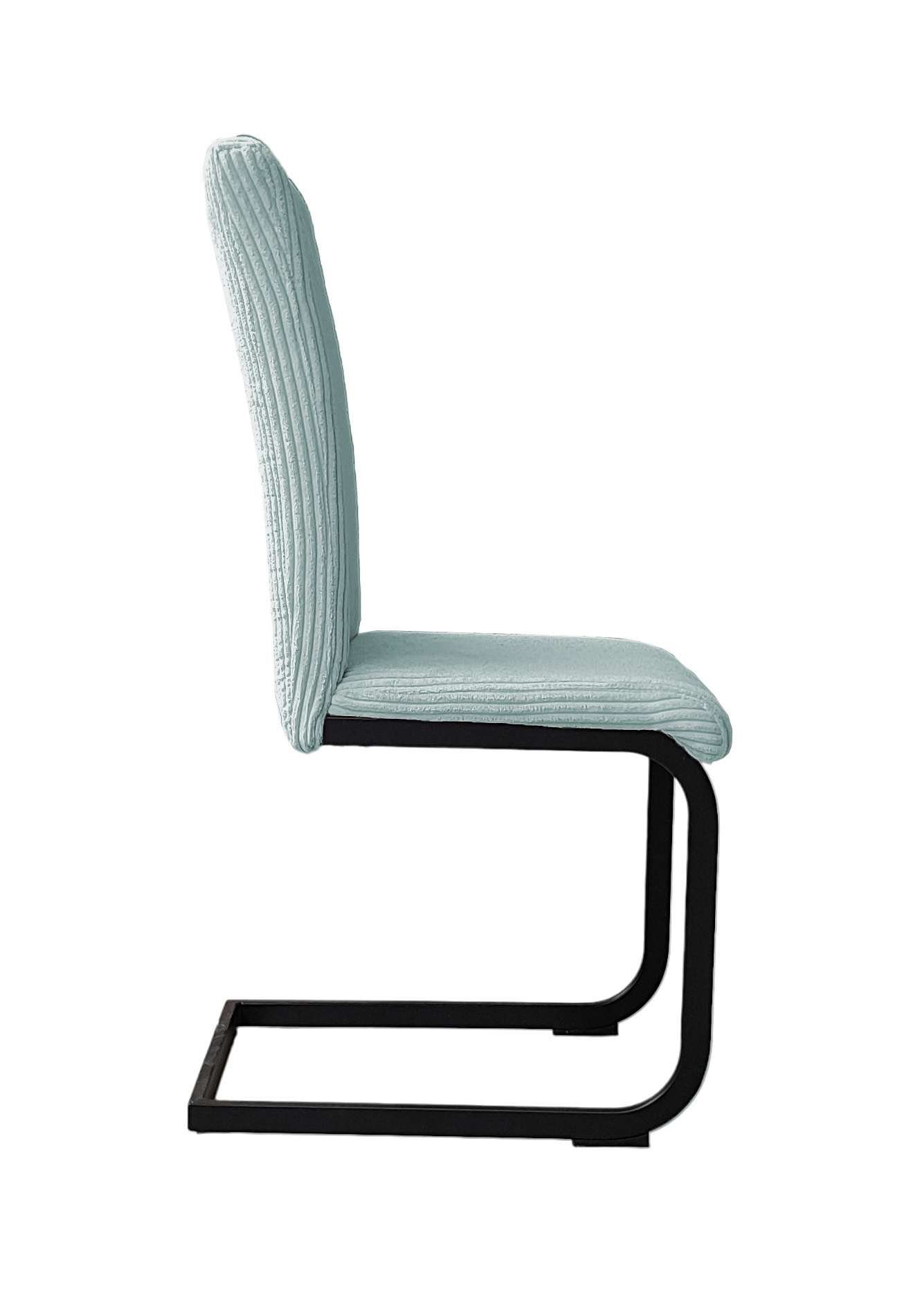 Home affaire Eethoek Oliver Hoekbank met golfvering in de zitting, tafel massief eiken (set, 4-delig)