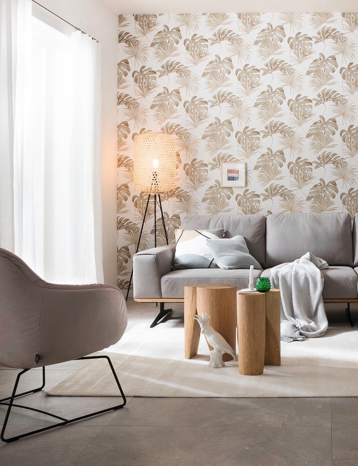 SCHÖNER WOHNEN-KOLLEKTION Deken Liv in biezen-look, knuffeldeken