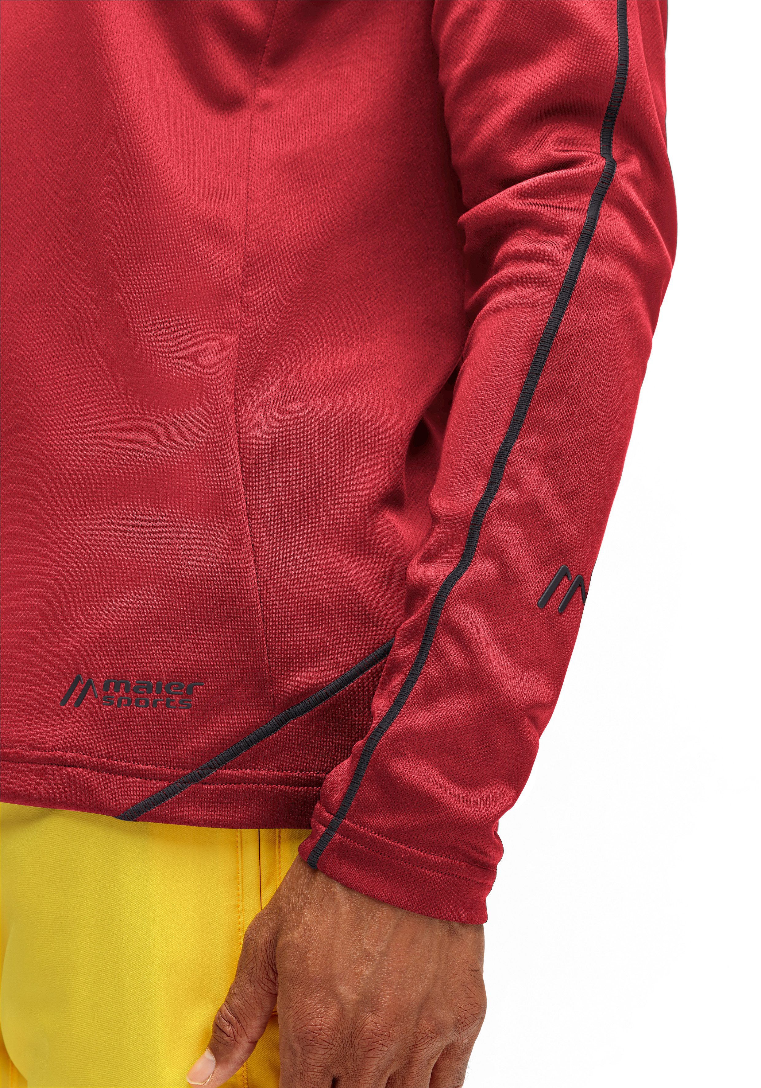 Maier Sports Functioneel shirt Roger functionele heren midlayer voor outdoor tochten en uitstapjes