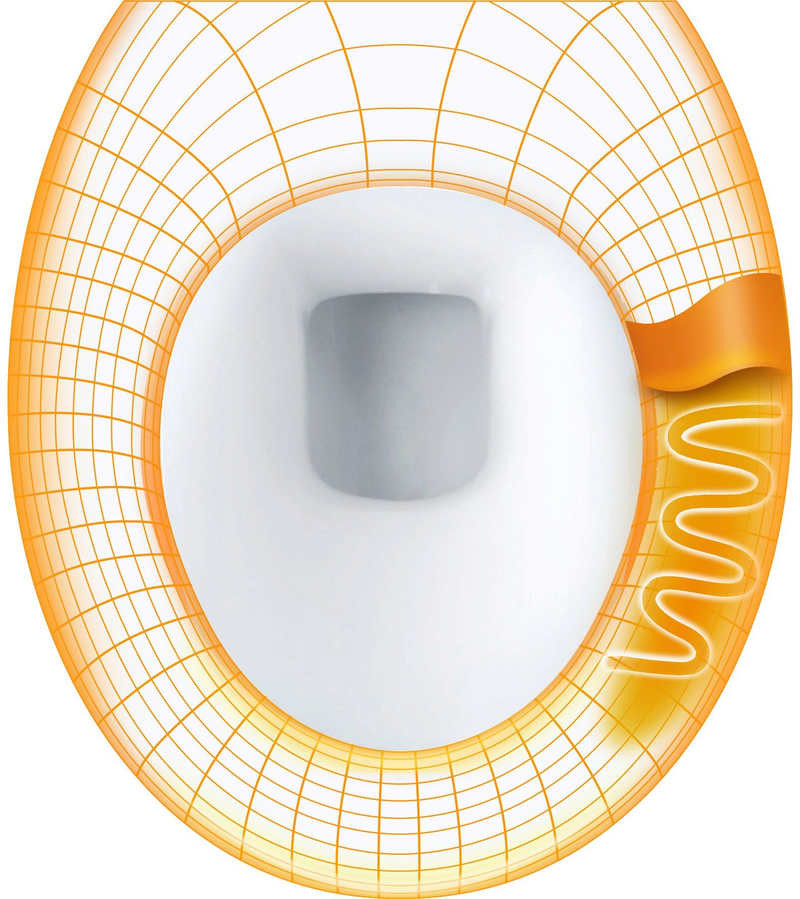 ADOB Toiletzitting verwarmd, 4 warmtestanden, softclosemechanisme, afneembaar