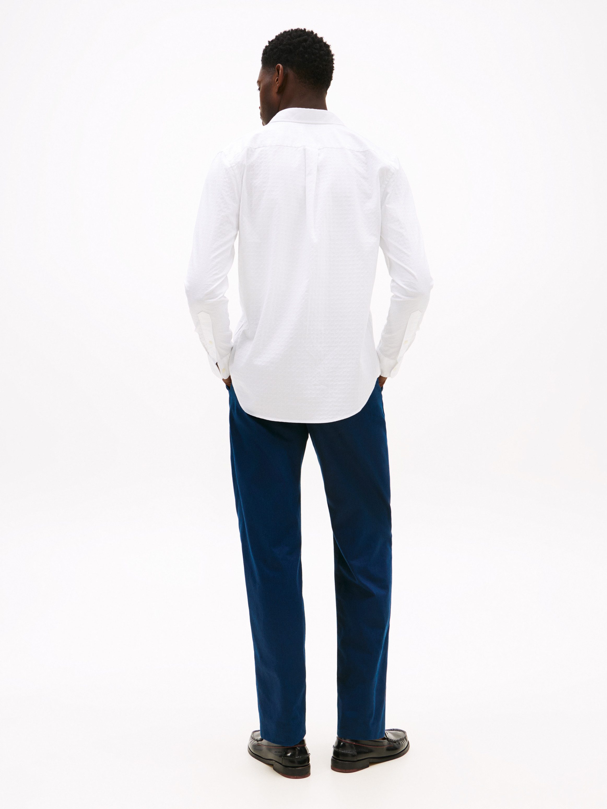Tommy Hilfiger Overhemd met lange mouwen DOBBY STRUCTURE RF SHIRT