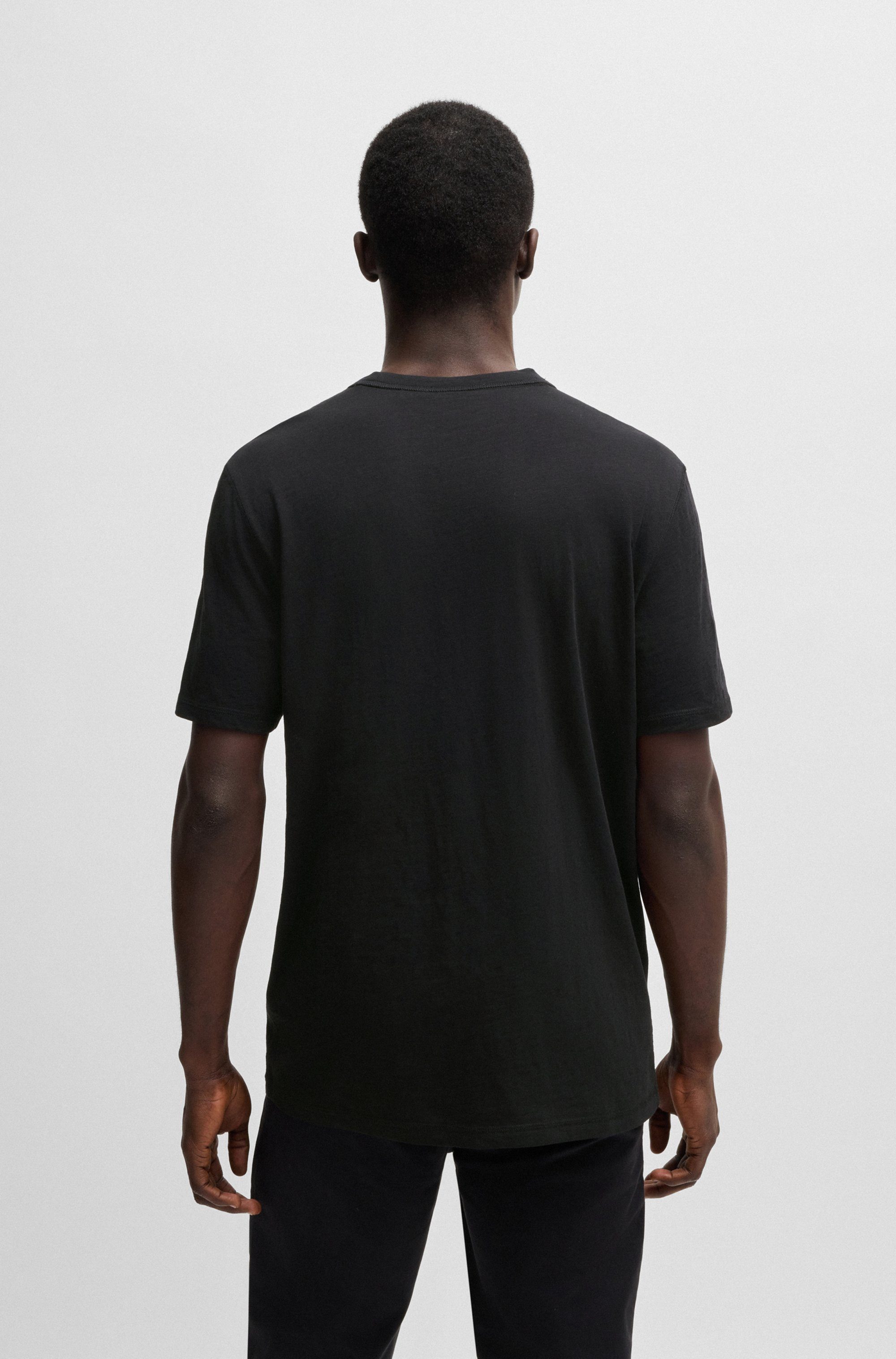 Boss Orange T-shirt Tegood met een ronde hals
