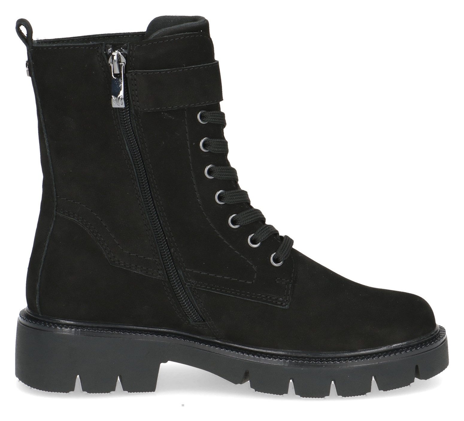 Caprice Veterschoenen , blokhak, veterschoen met praktisch verwisselbaar voetbed