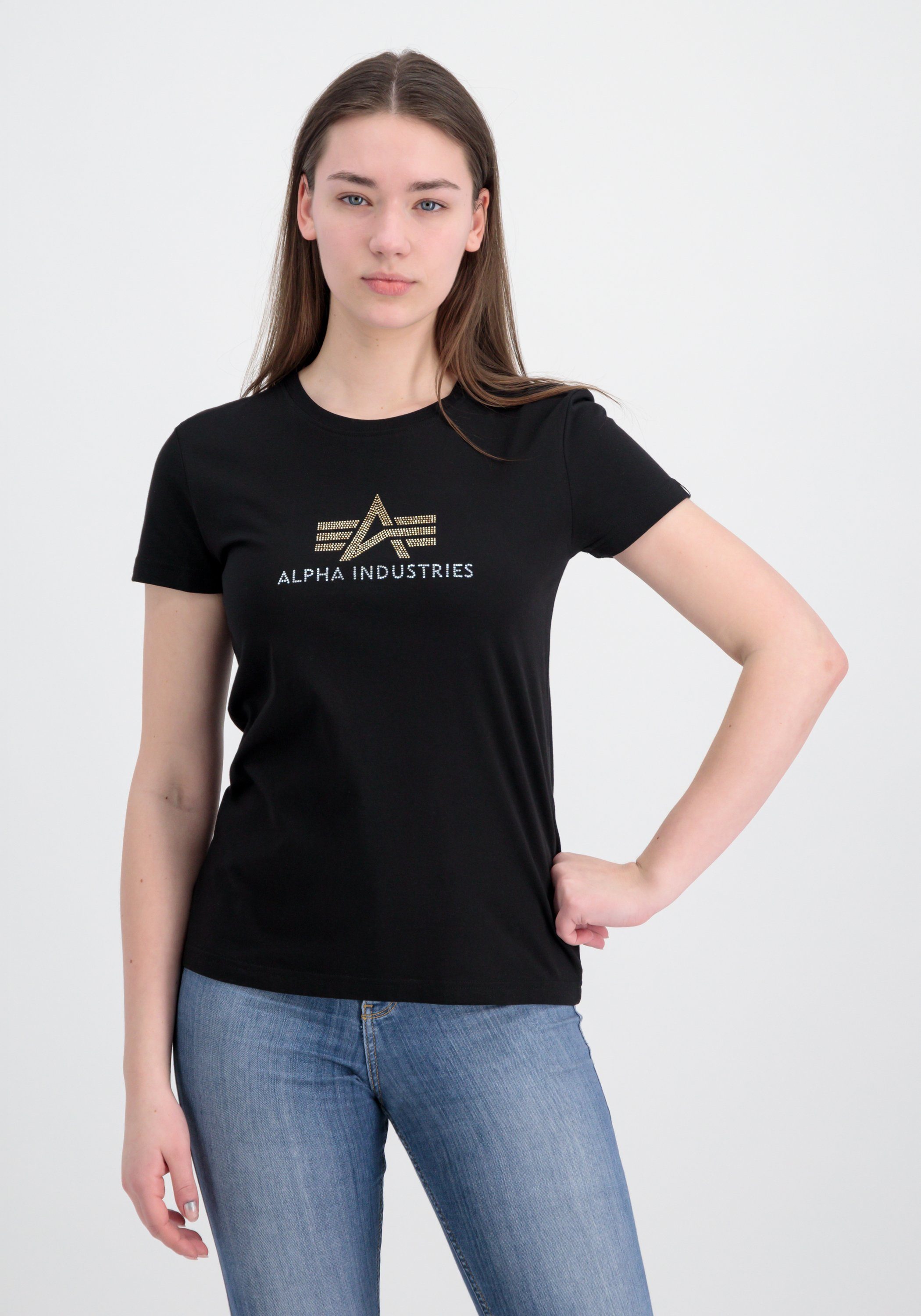 Alpha Industries T-shirt  Women - T-Shirts Crystal T wmn