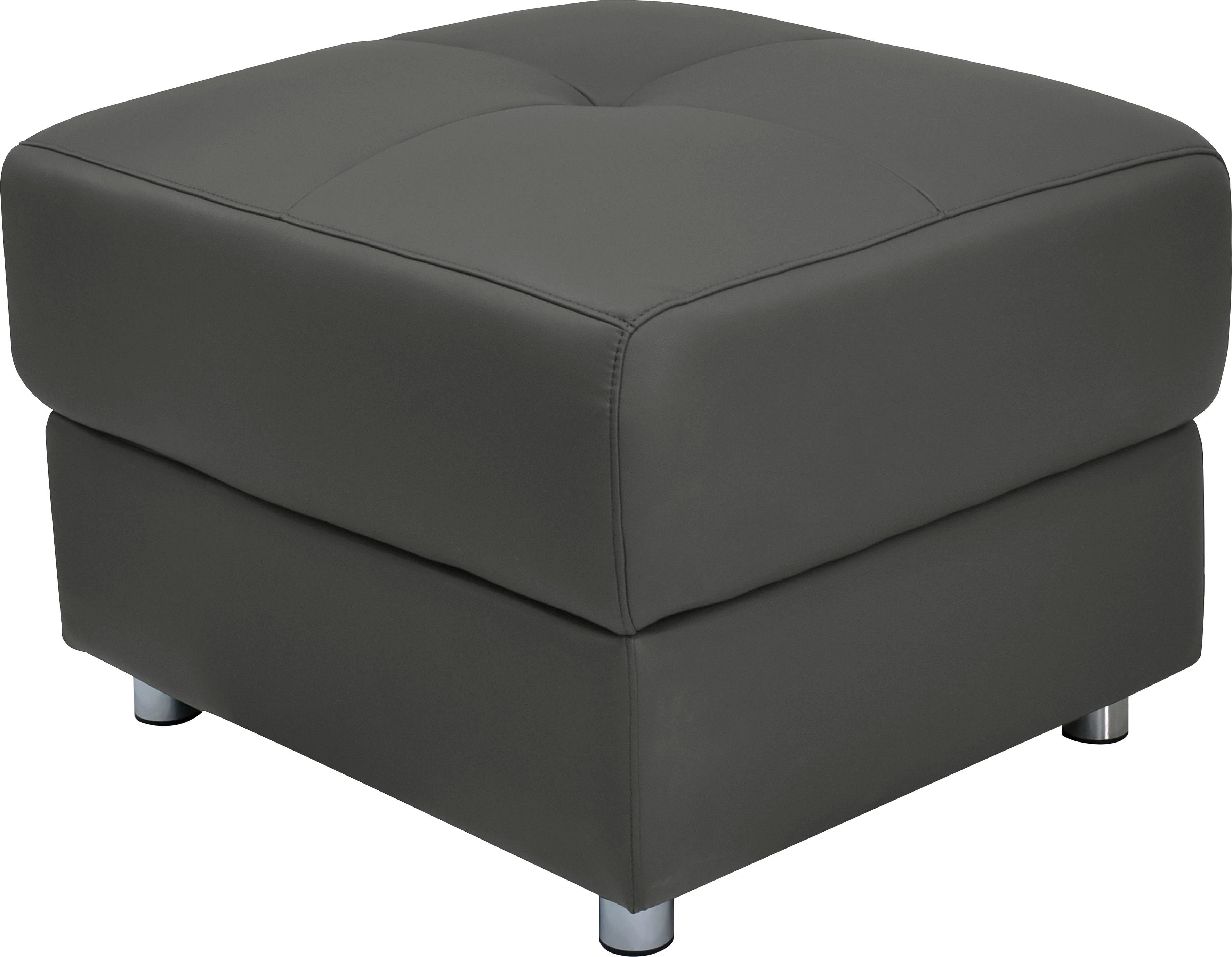 Places of Style Hocker PARELI met comfortabele binnenvering en bergruimte