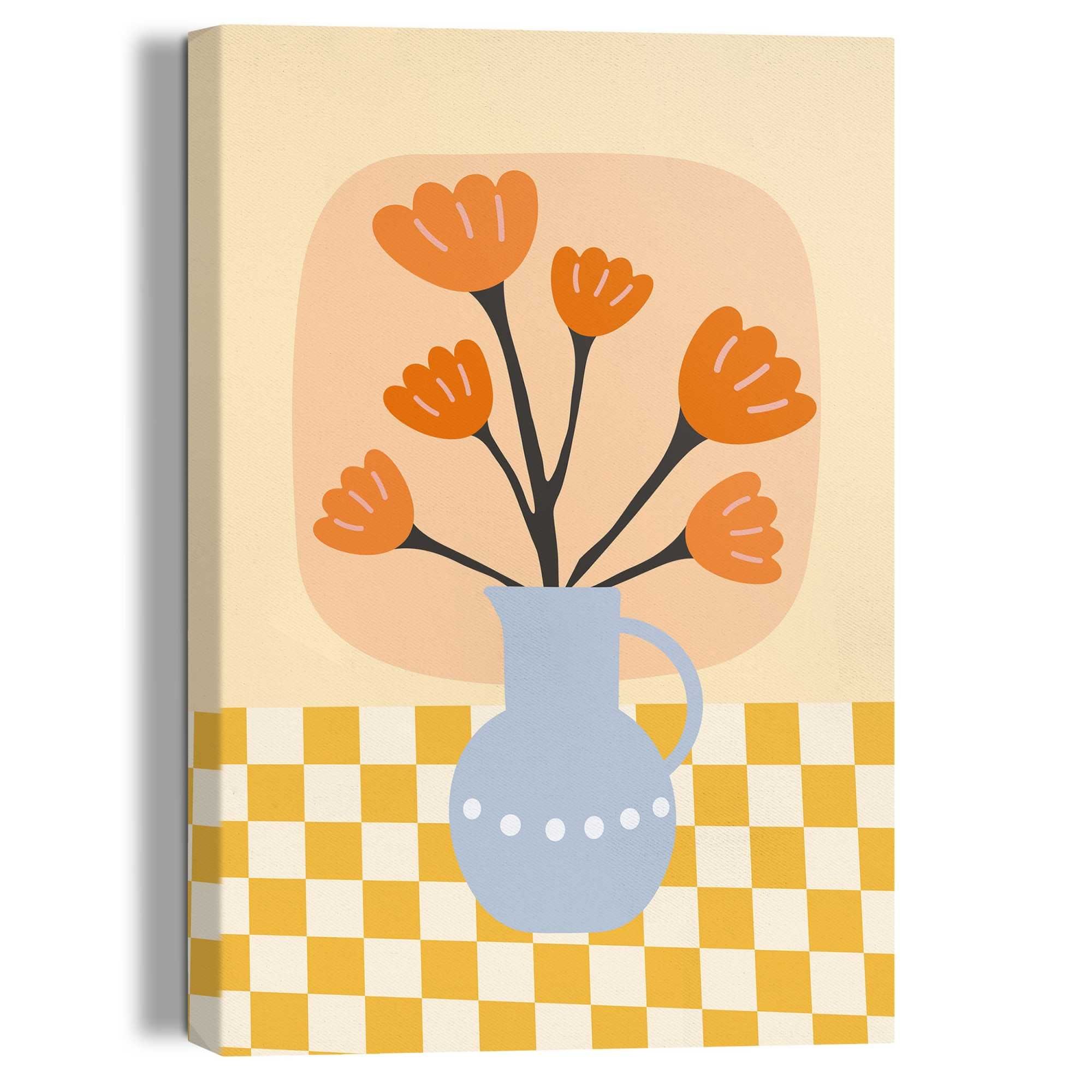 Reinders! Artprint op linnen Bloom Vase