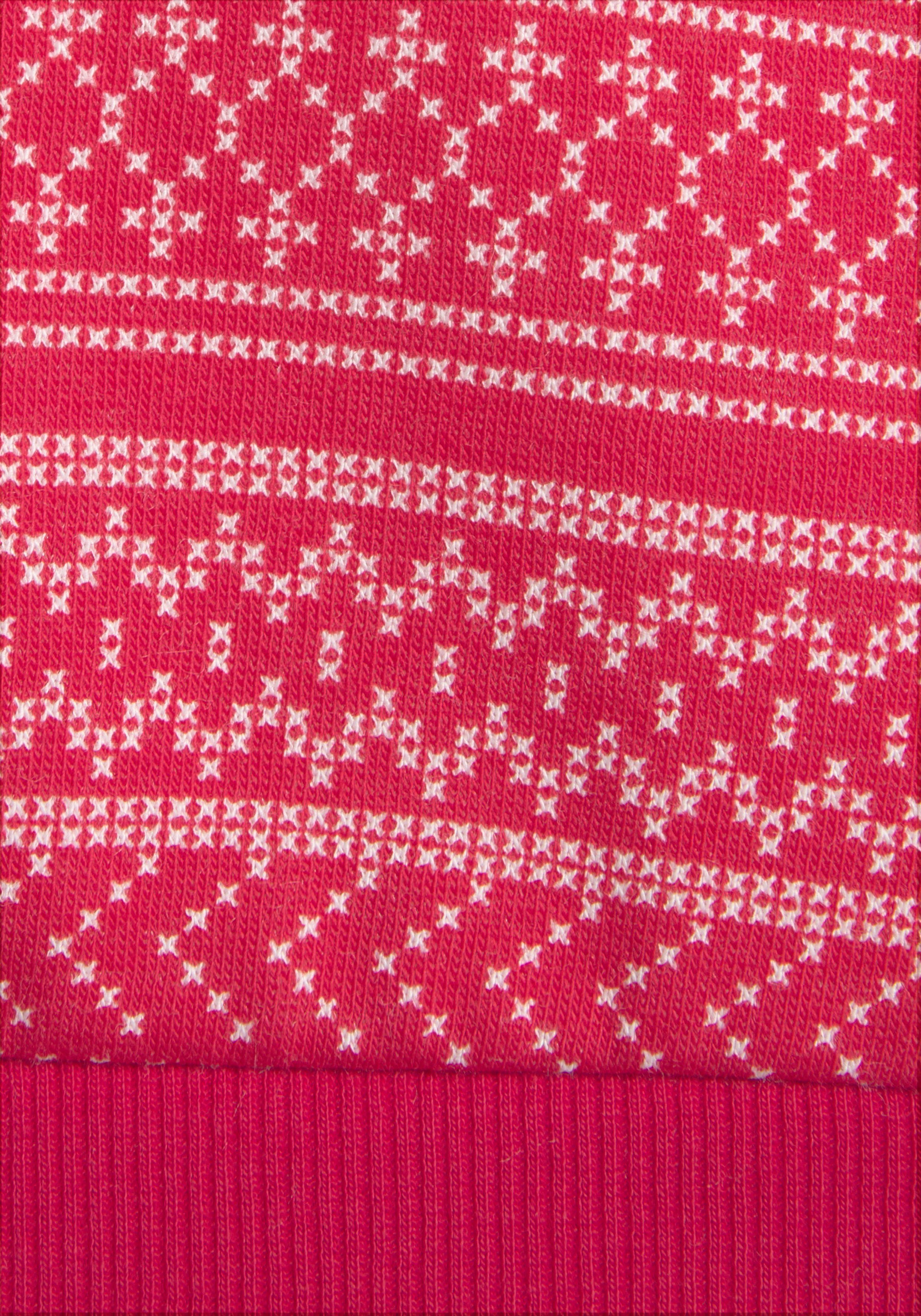 s.Oliver RED LABEL Beachwear Sweatshirt met noorse patroon, loungepak
