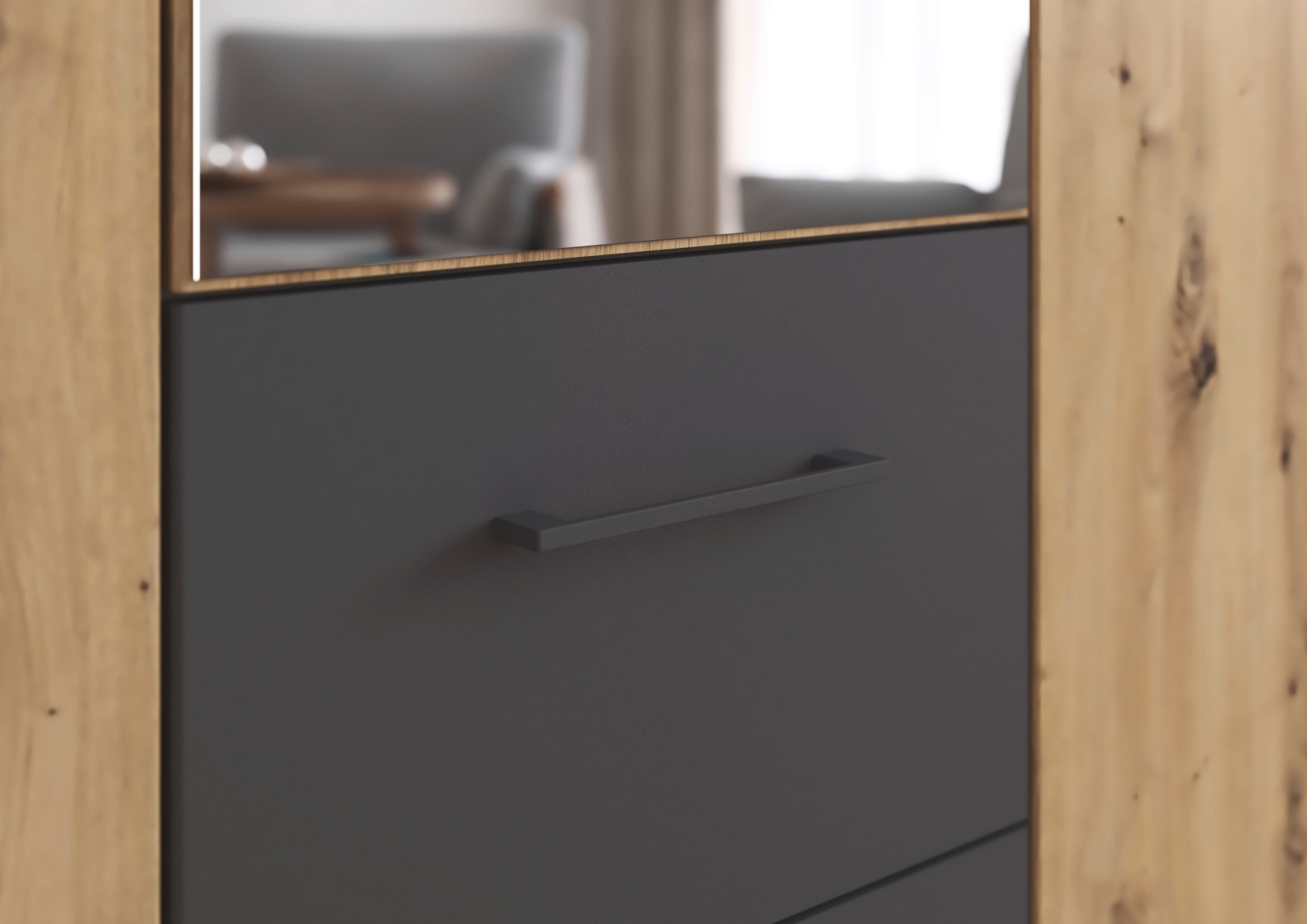 rauch Hoekkledingkast Holmes in industriële stijl