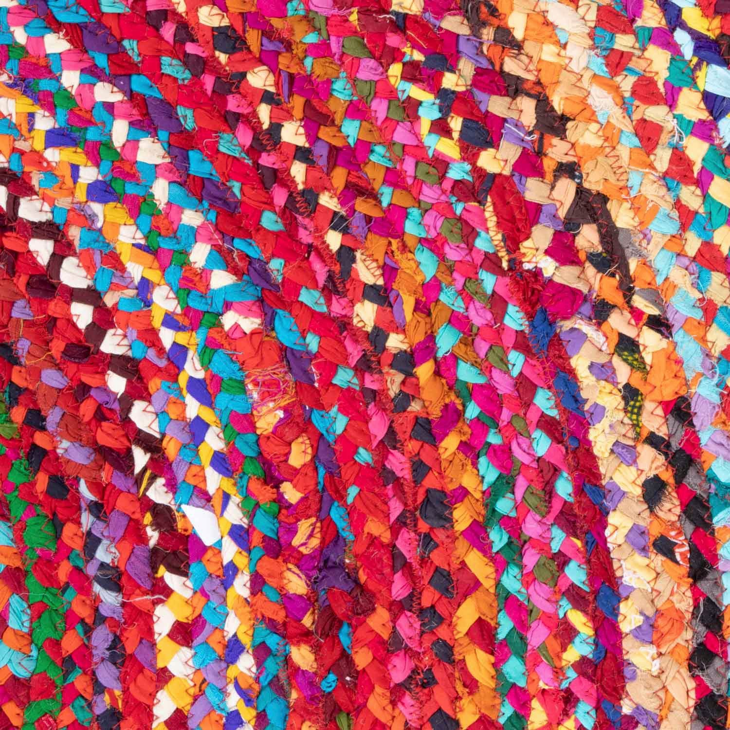 morgenland Wollen kleed Sisalkleed vloerkleed Indigo Stripy