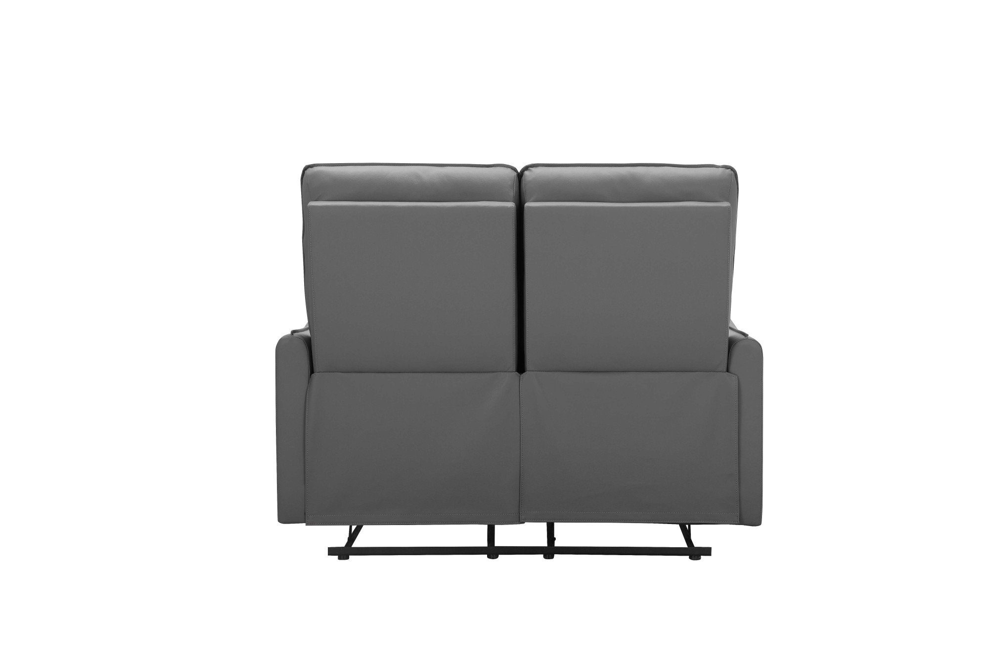 Dorel Home 2-zitsbank Lugo, bioscoopbank met relaxfunctie in kunstleer en geweven stof